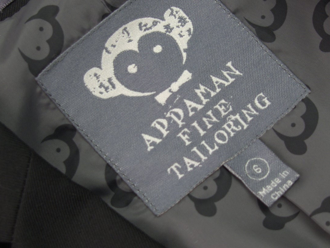 appaman black suit jacket