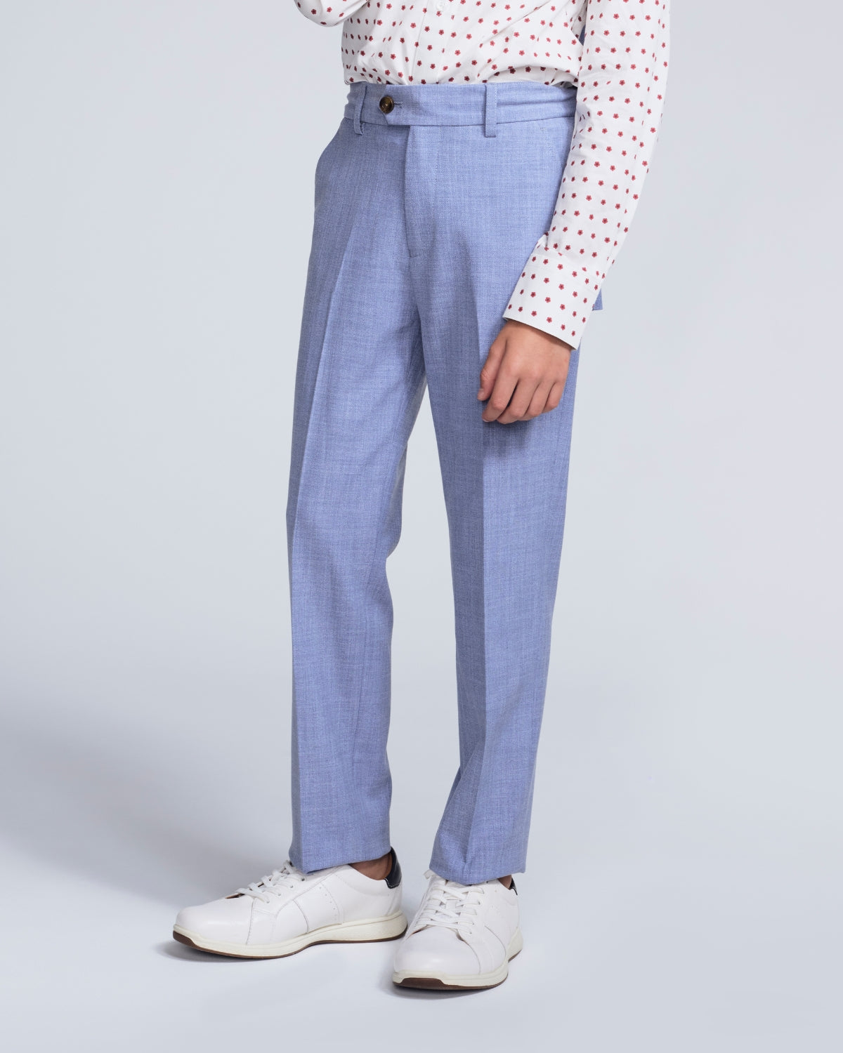 Boys' Bottoms featuring stylish brown pants and winter boots for kids, perfect for everyday adventures.