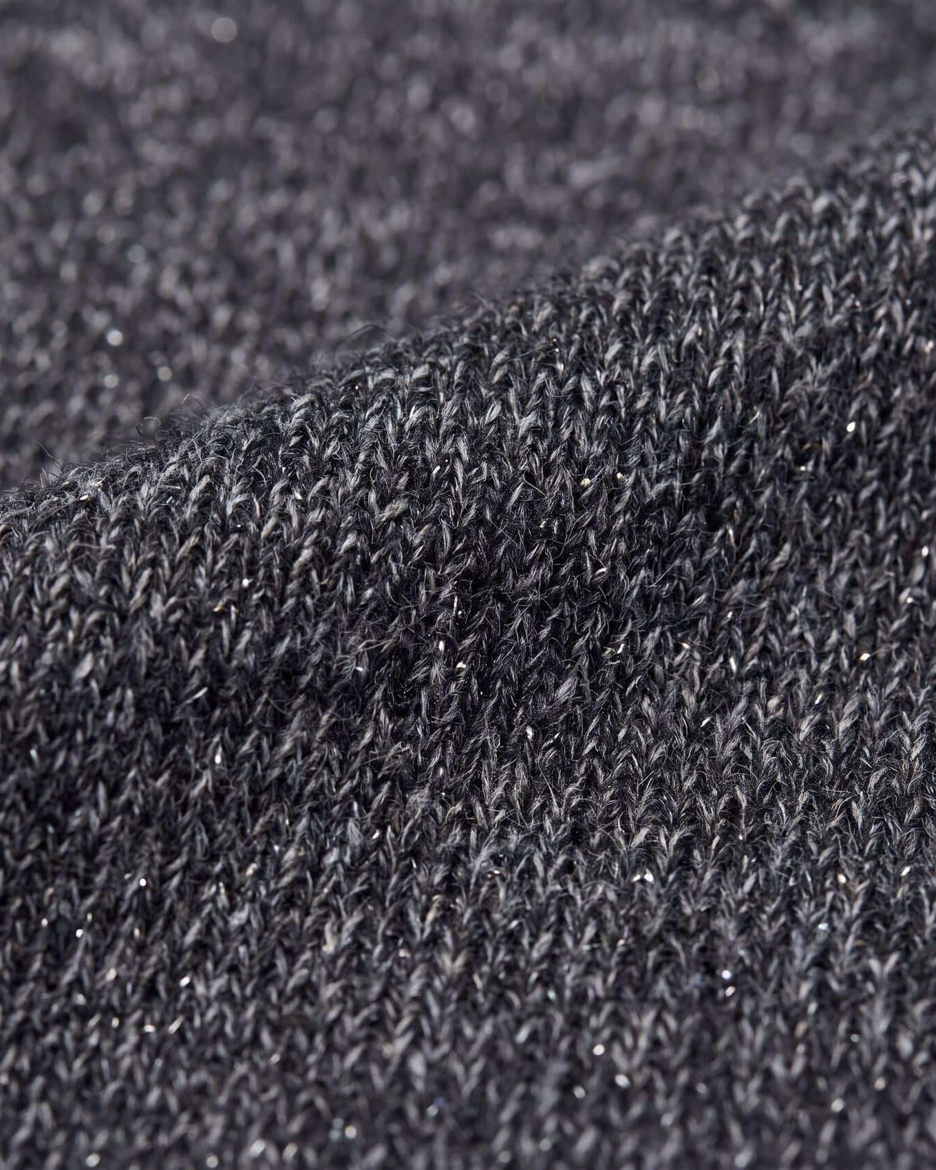 Close-up of black textured fabric