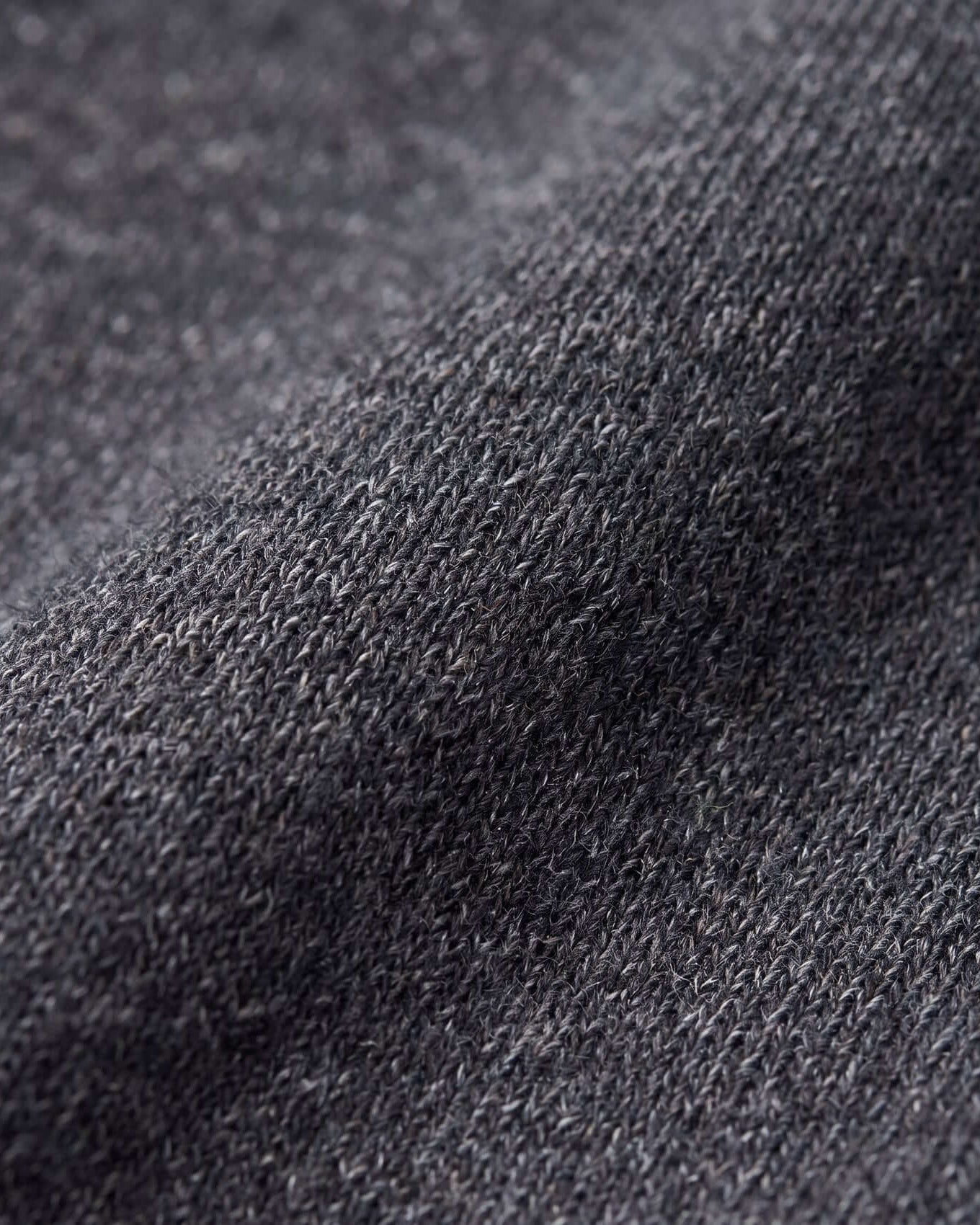 Close-up of dark gray fabric texture