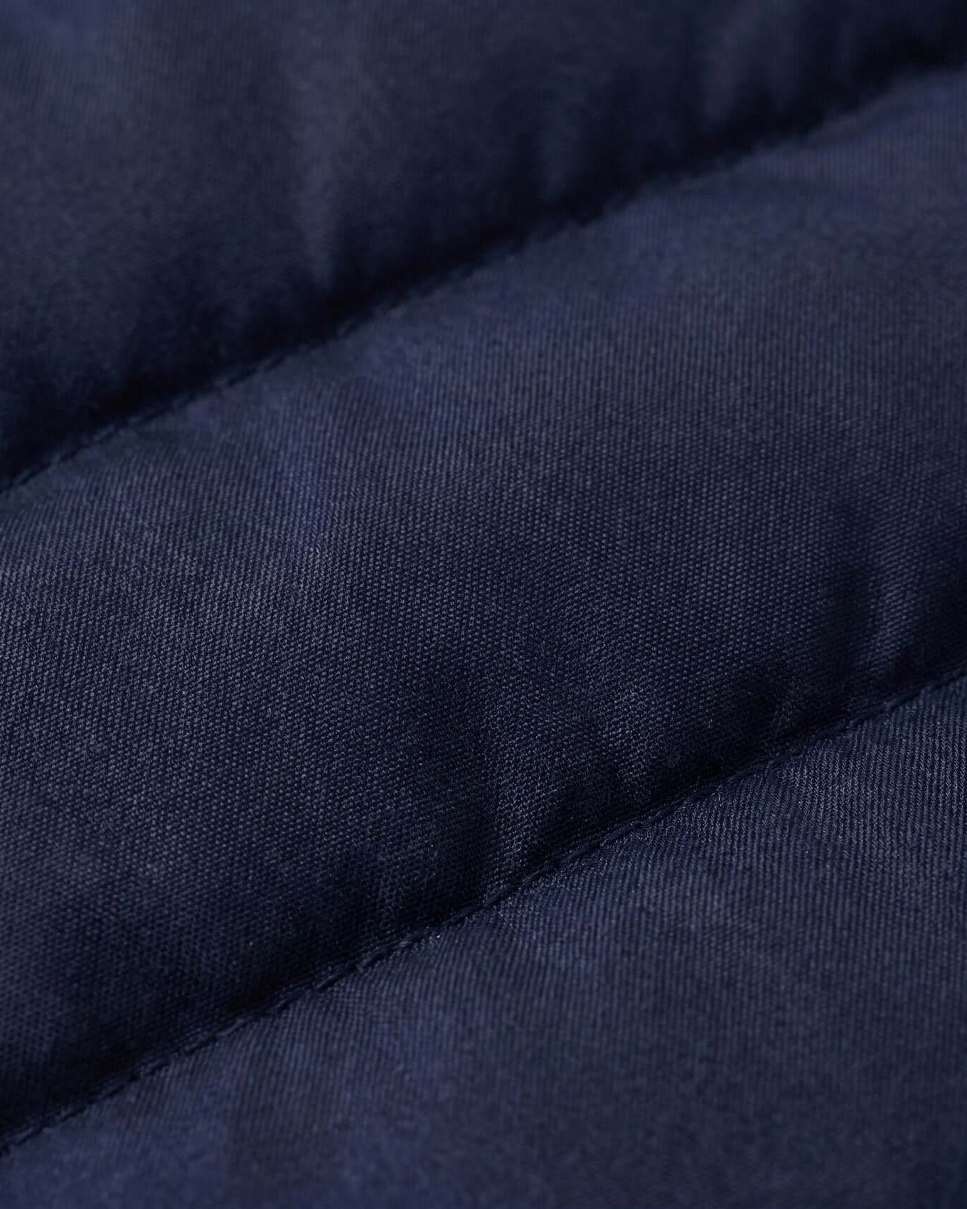 Close-up of dark blue fabric texture