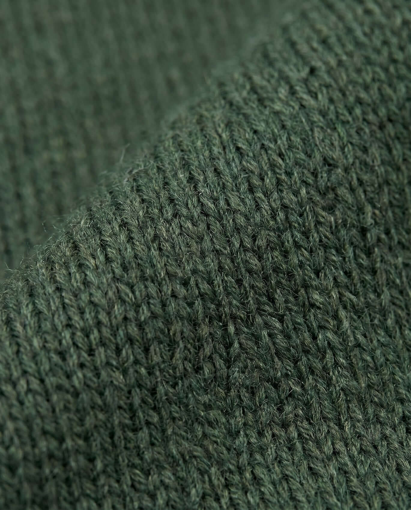 Close-up of green textured fabric