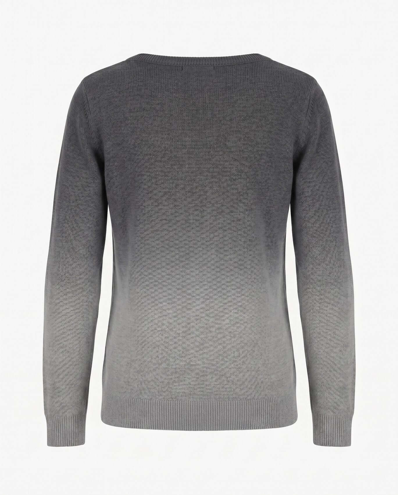 Gray sweater on a light gray background