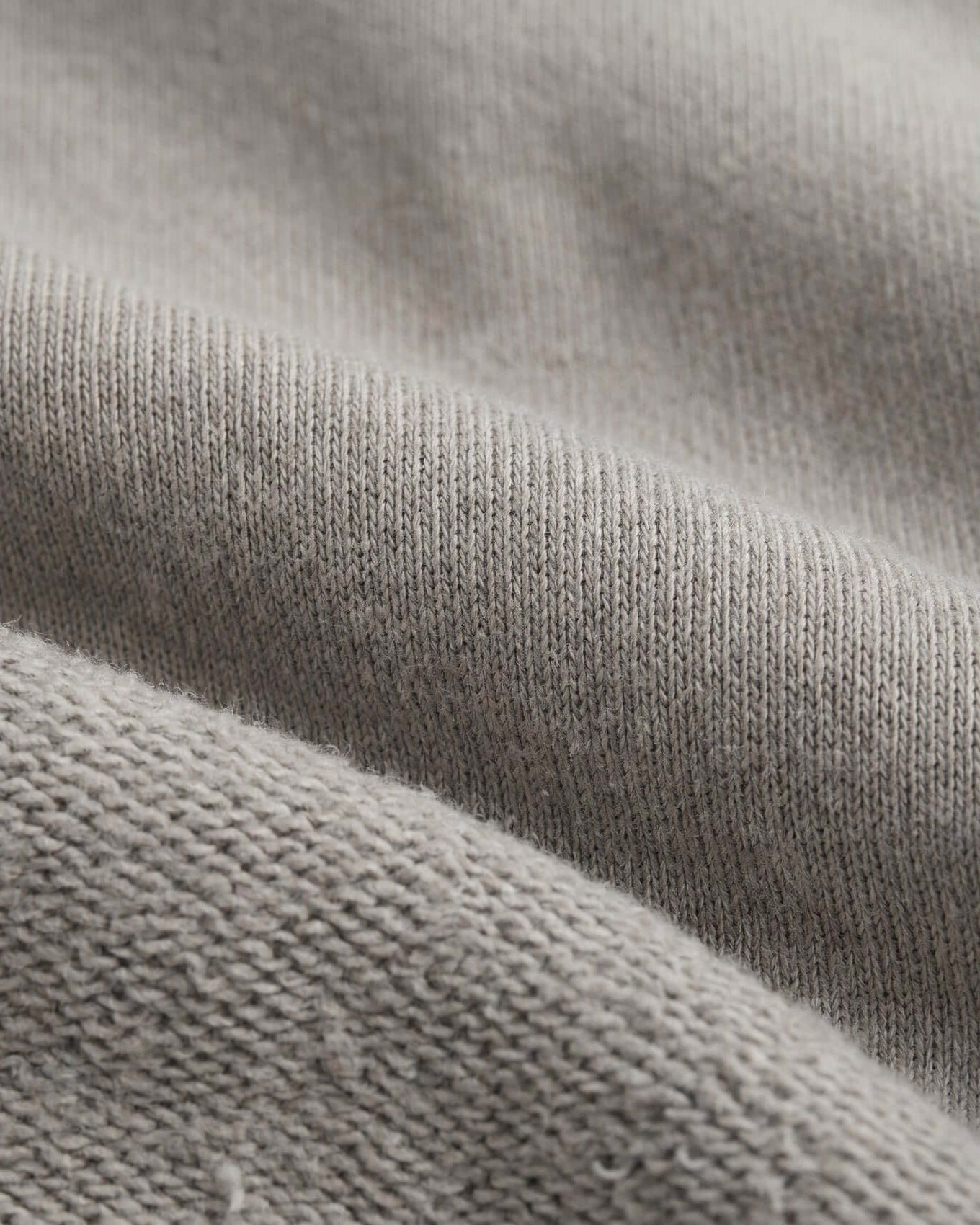 Close-up of gray fabric texture