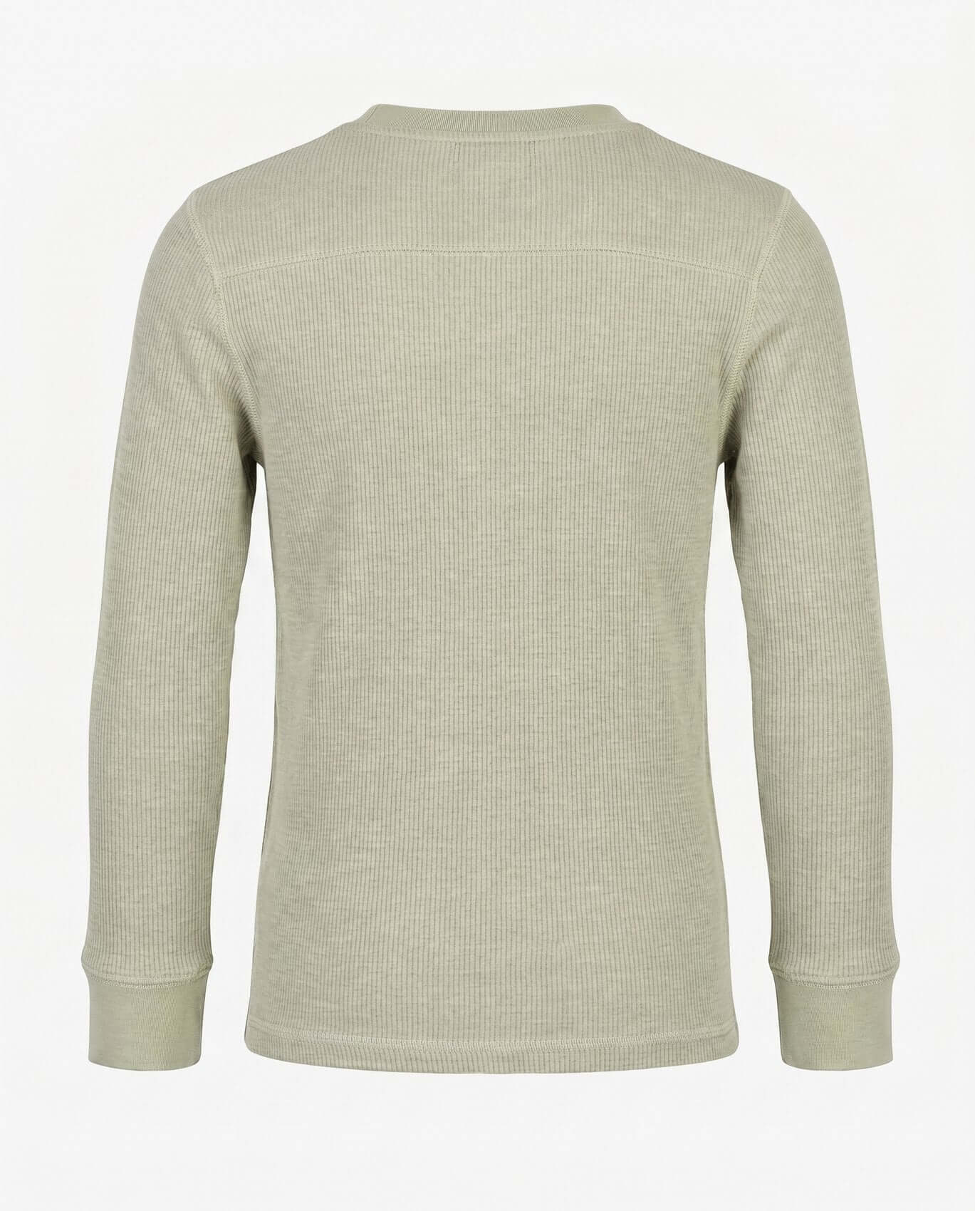Beige long-sleeve shirt on a white background