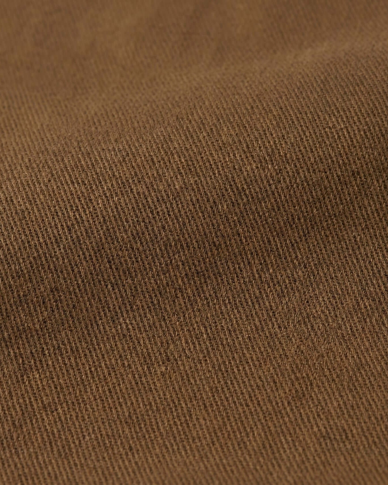 Close-up of brown fabric texture