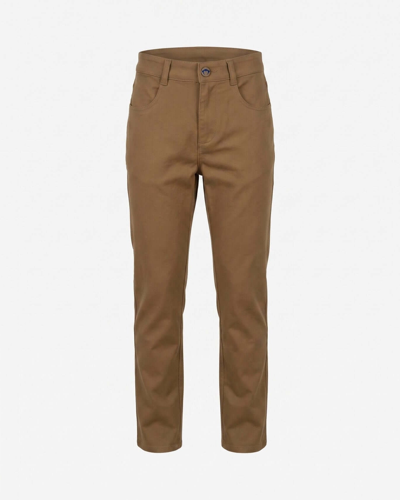 Brown pants on a white background