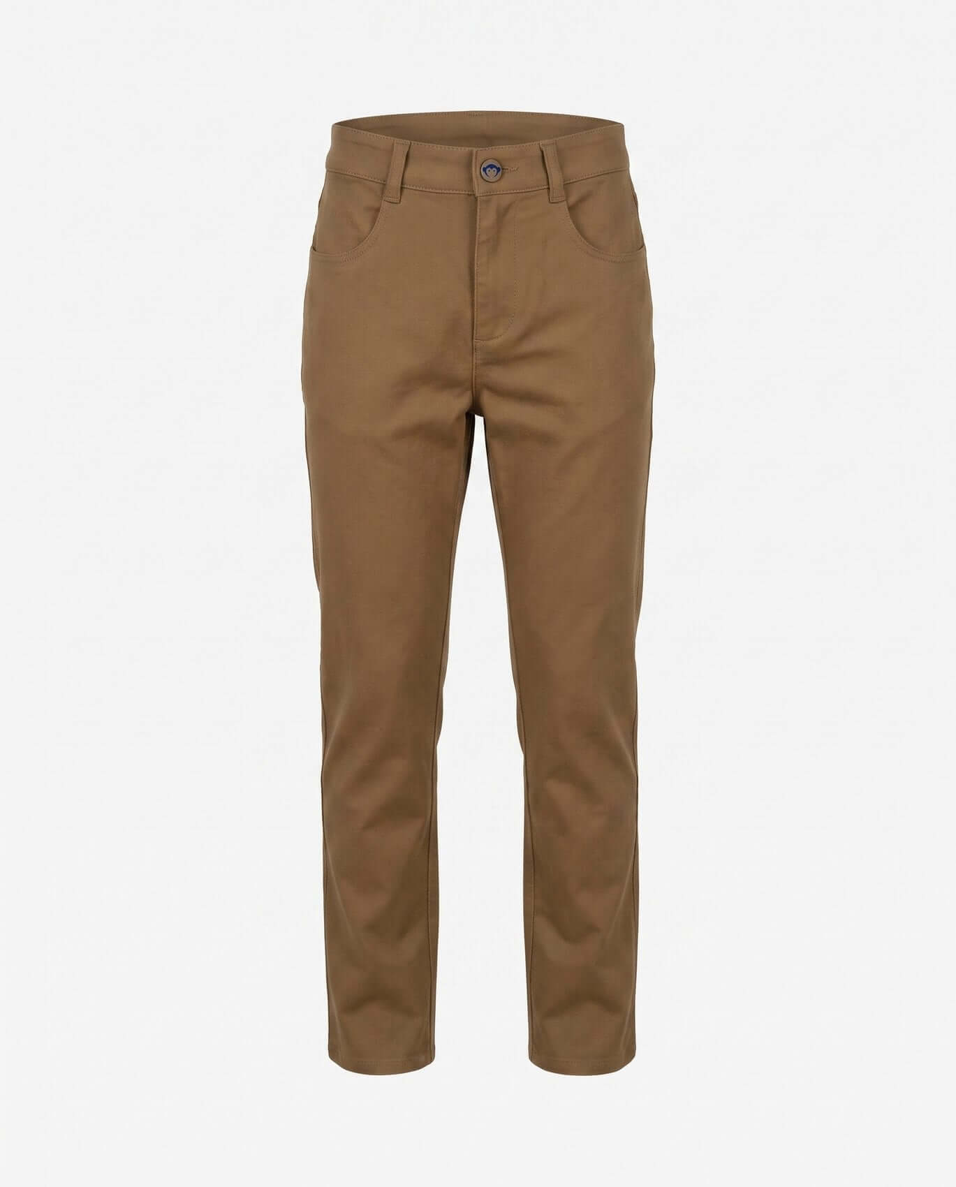 Brown pants on a white background