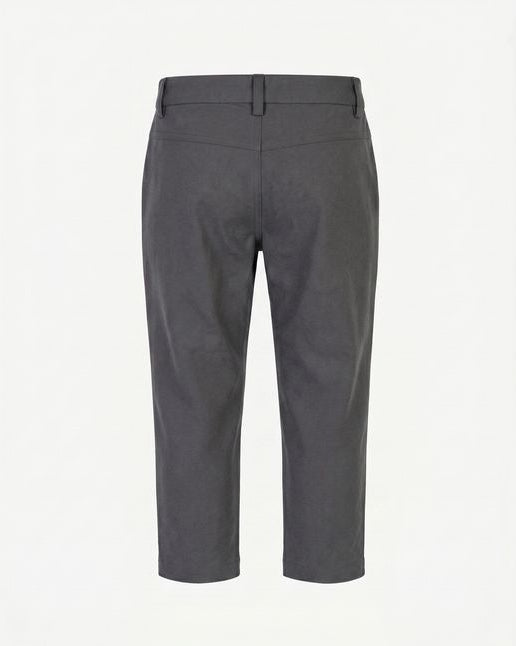 Gray pants on a white background