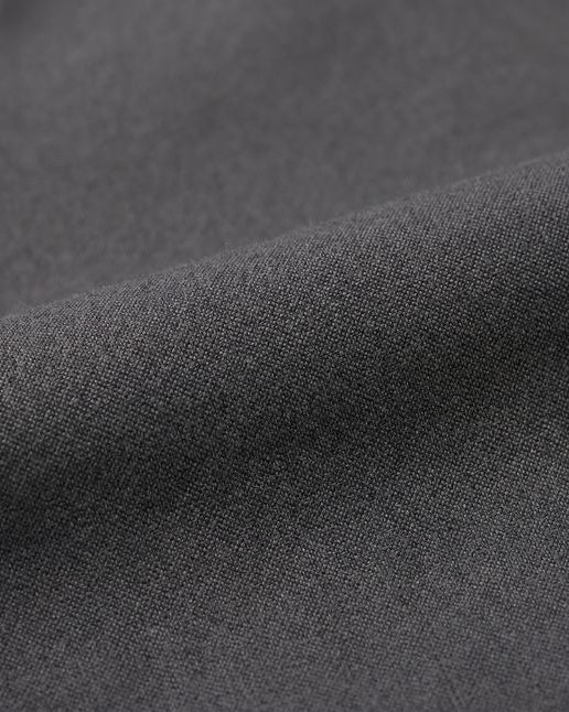 Close-up of dark gray fabric texture
