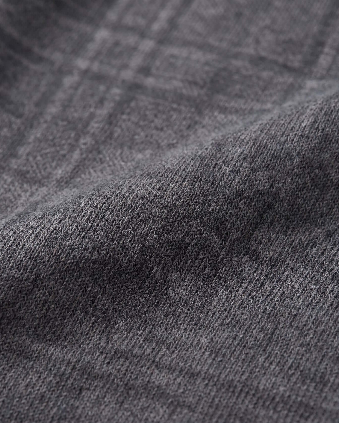 Close-up of gray fabric texture