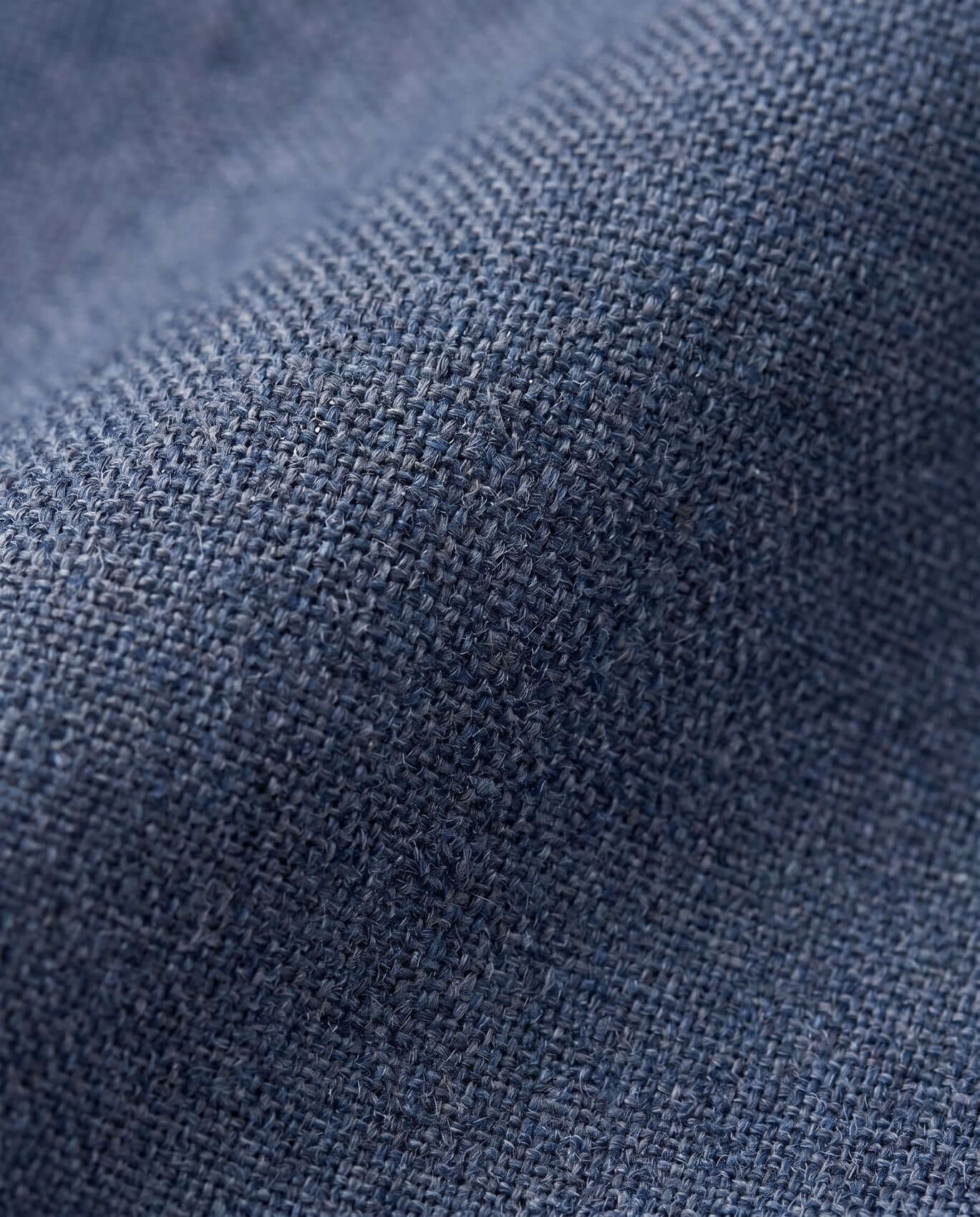Close-up of blue fabric texture