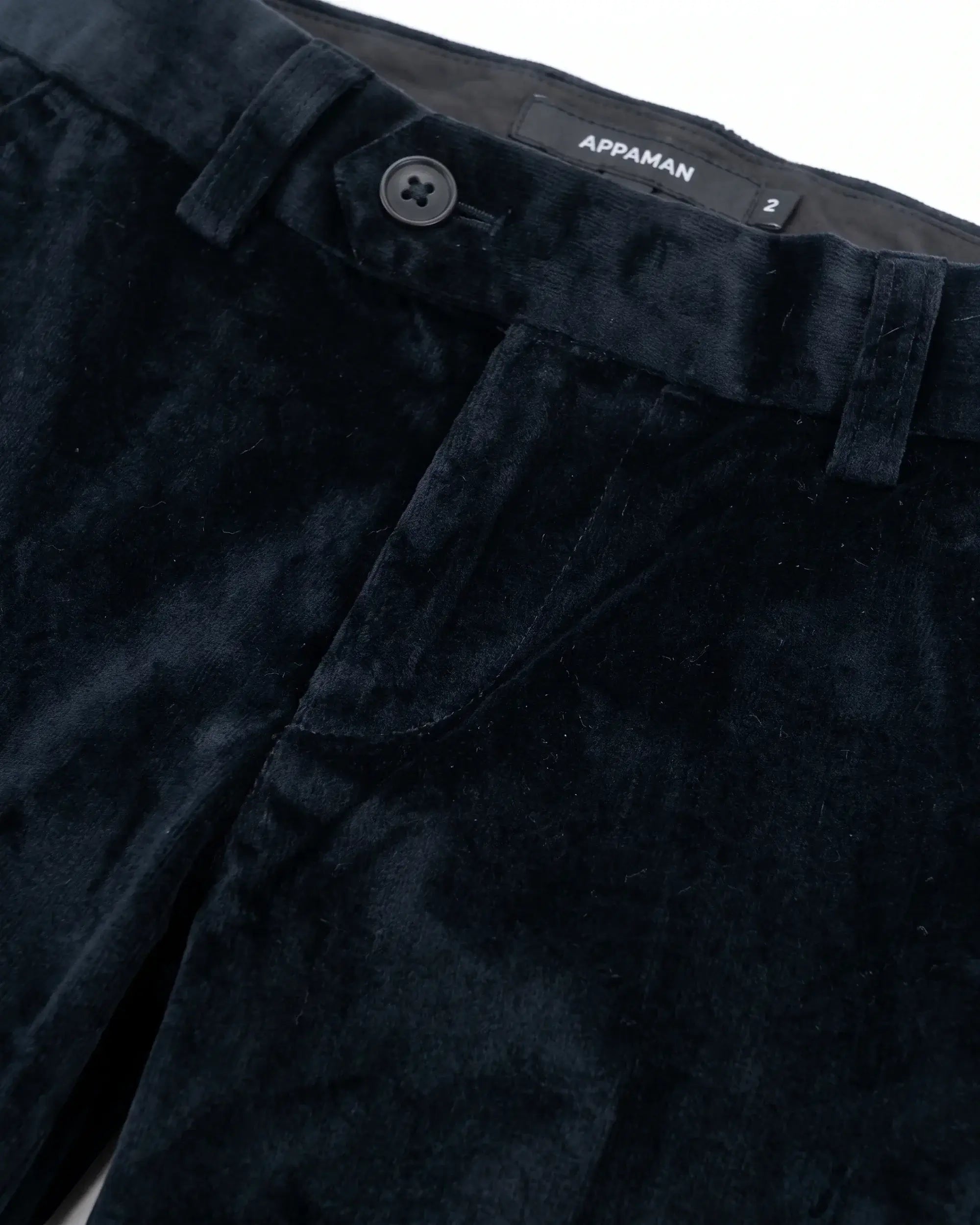 Black Velvet Suit Pants — detail2