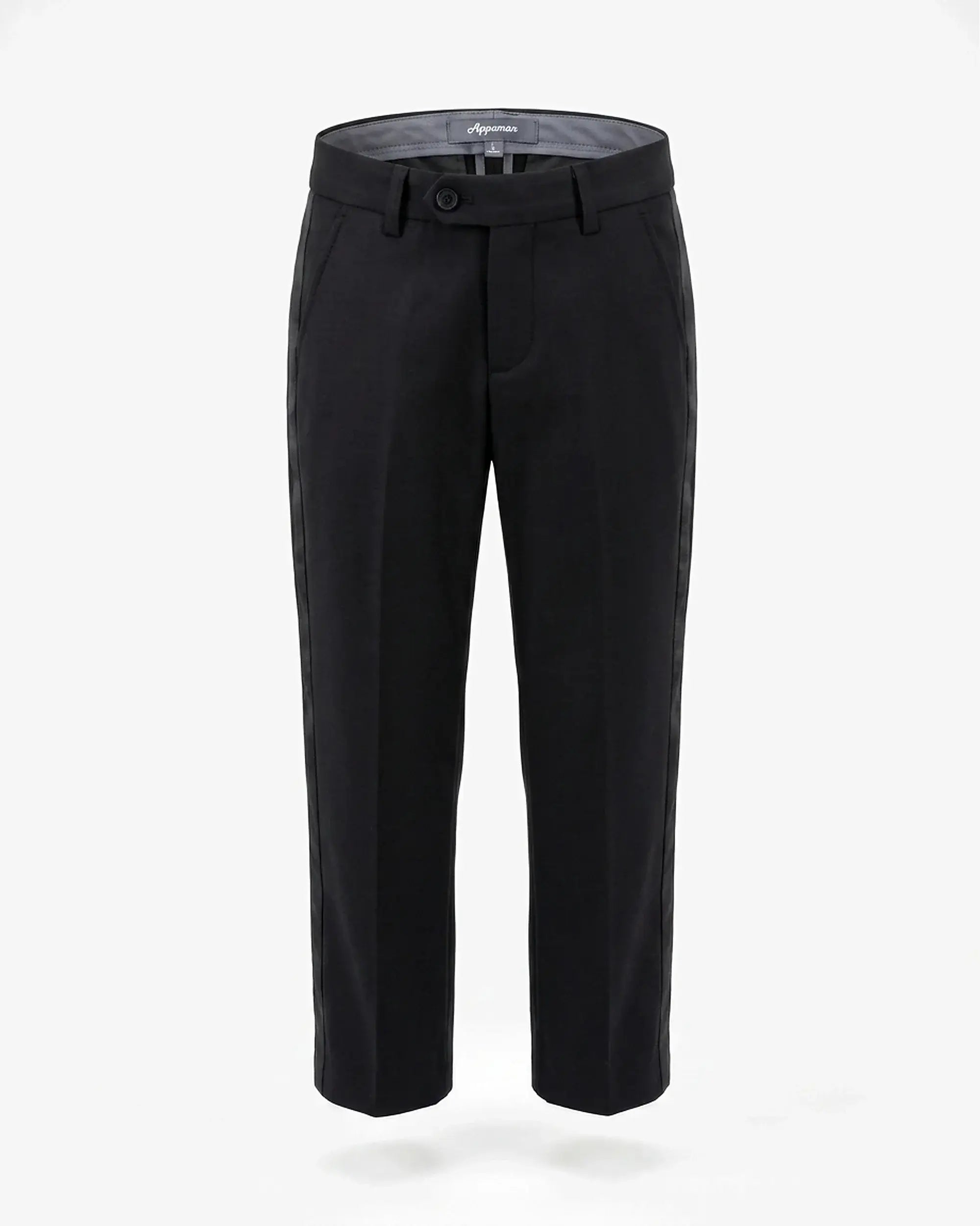 Black Tuxedo Pants — front