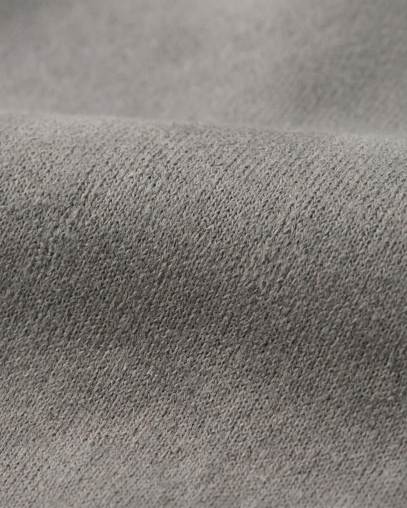 Close-up of gray fabric texture