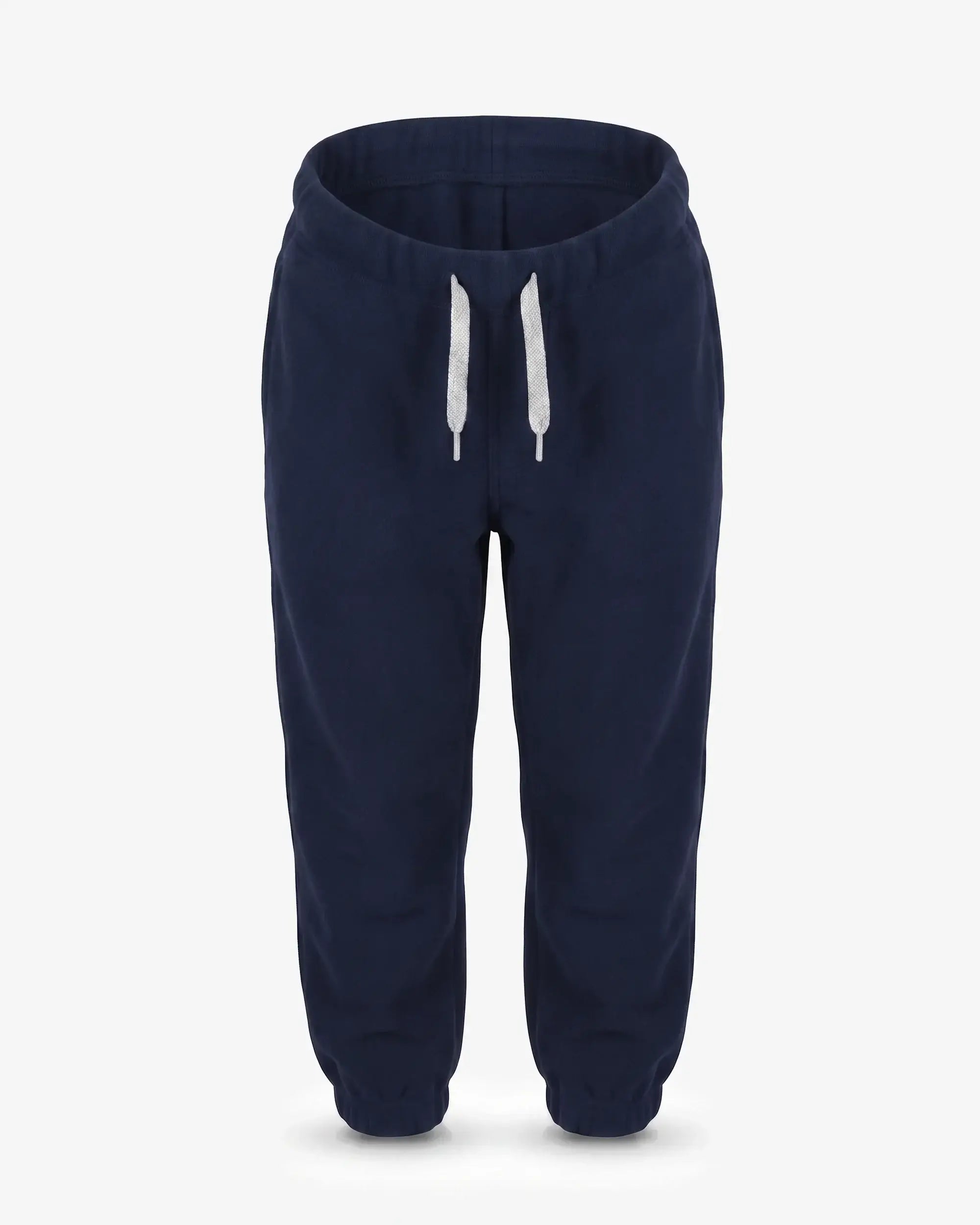 Navy Blue Gym Sweatpants — front