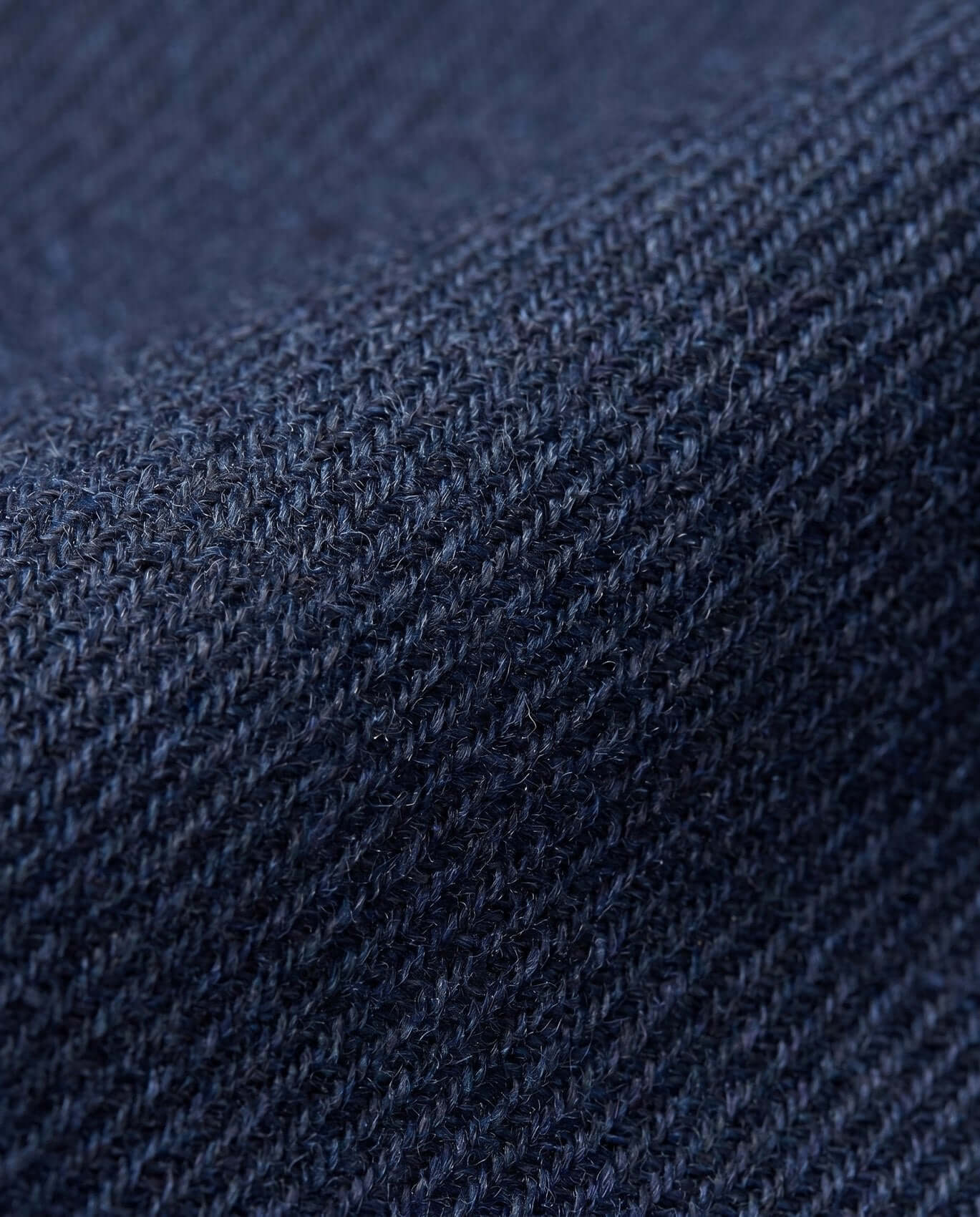 Close-up of dark blue fabric texture