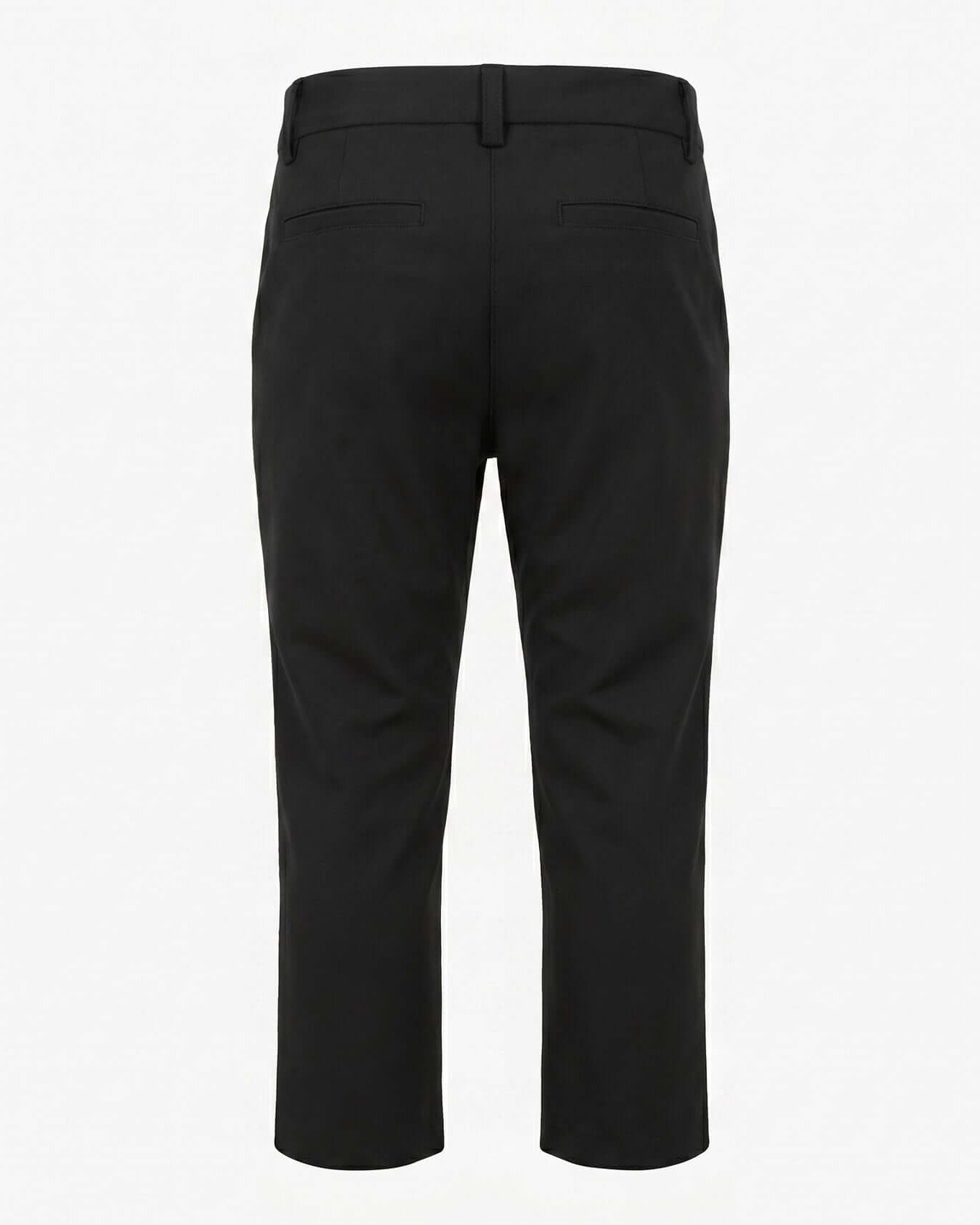 Black pants on a white background