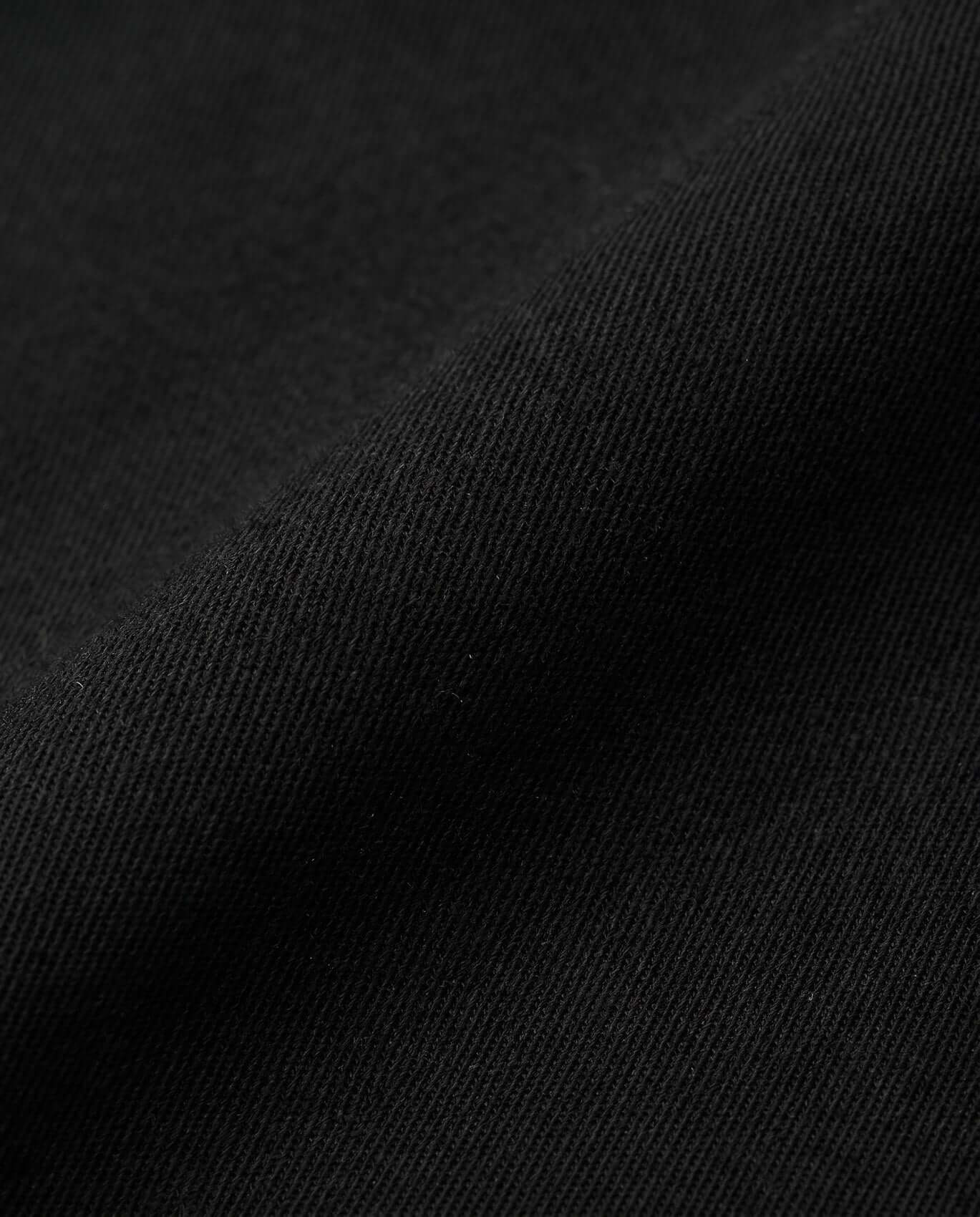 Close-up of black textured fabric