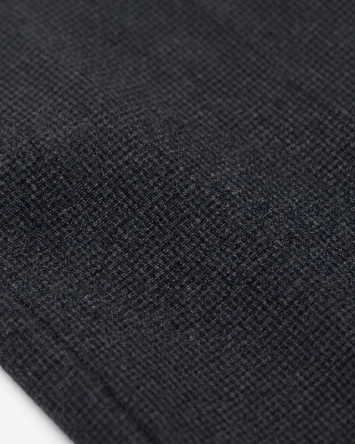 Close-up of black fabric texture
