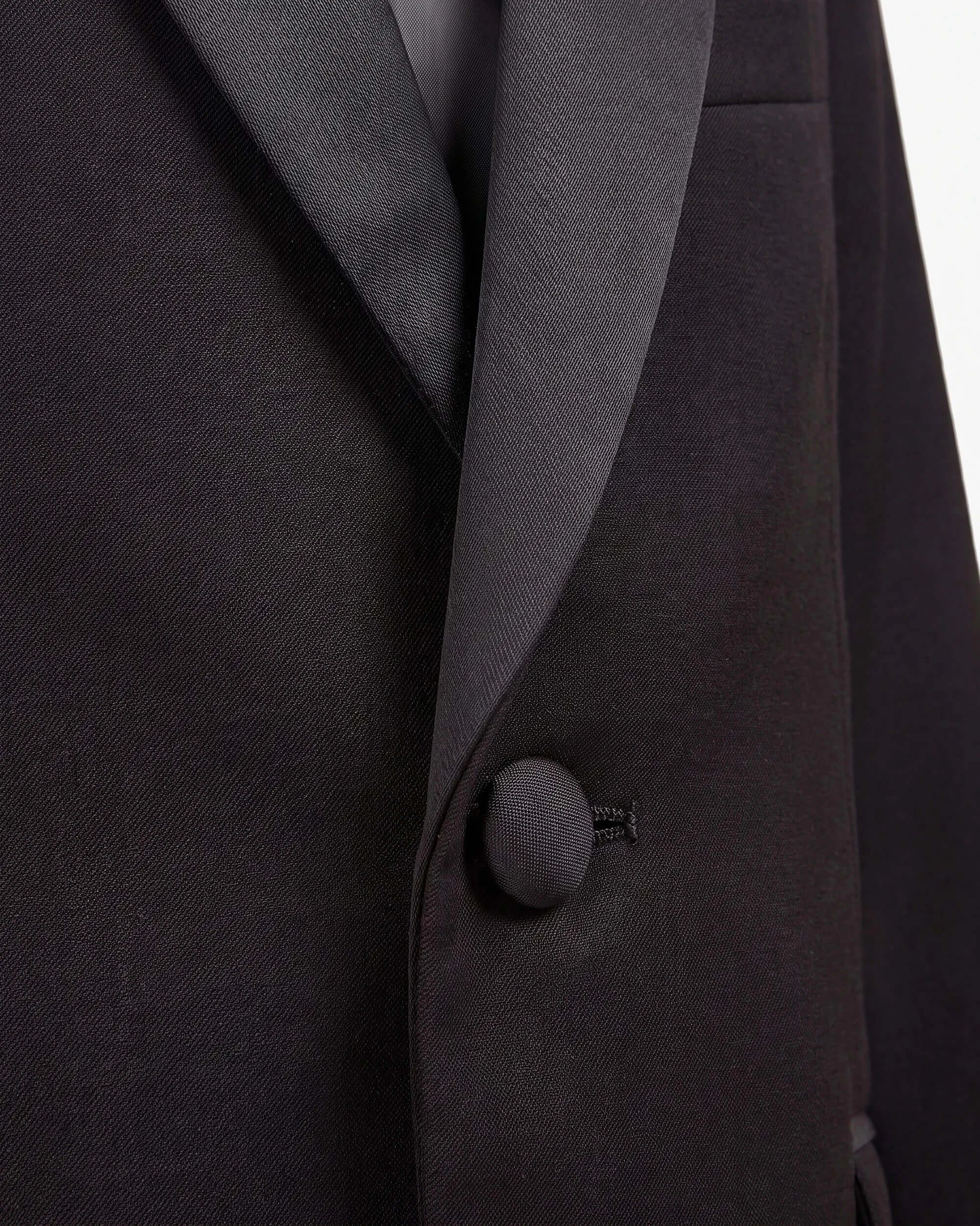 Black Tuxedo Suit Jacket — detail2