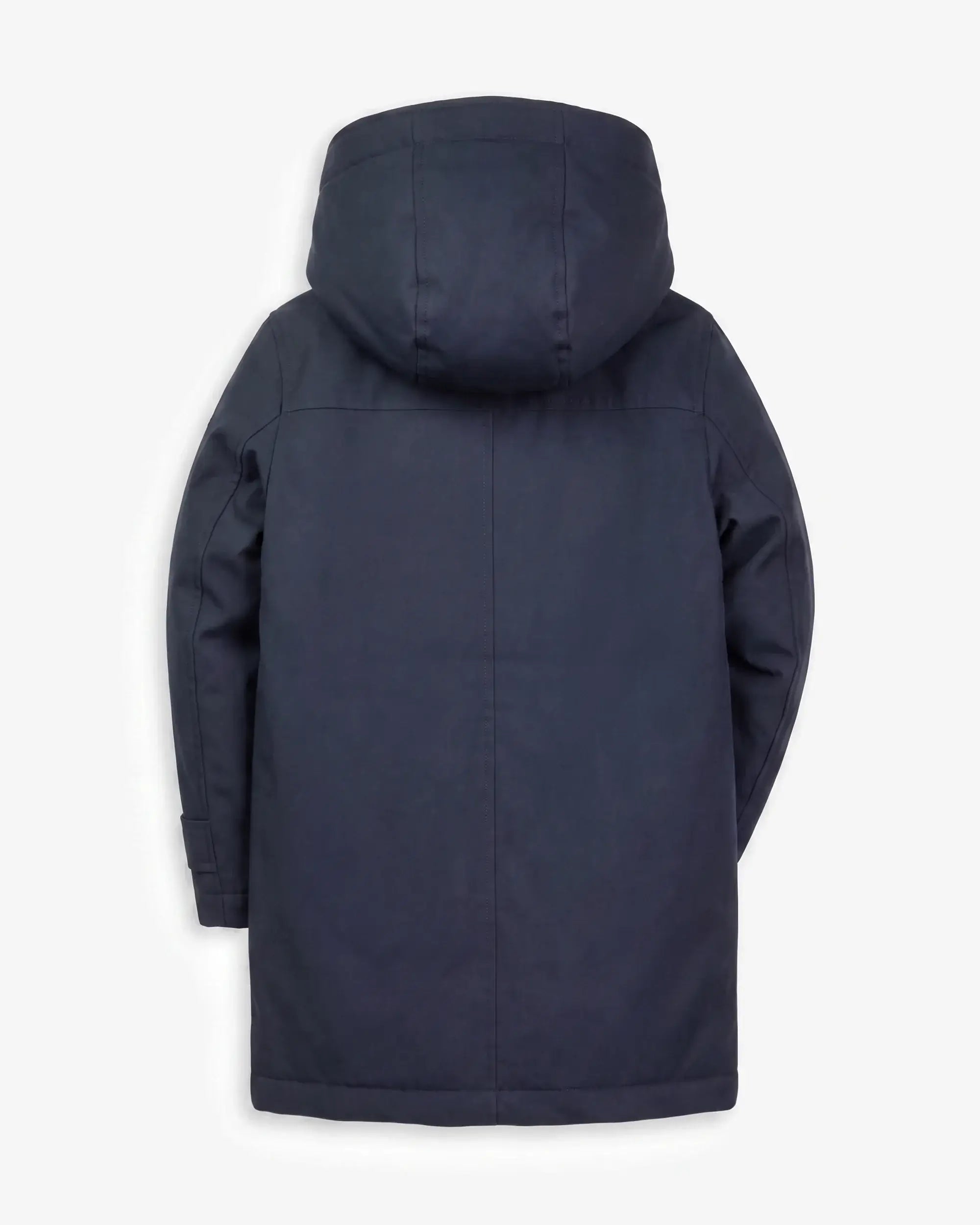 Navy Blue Urban Gotham Coat — back