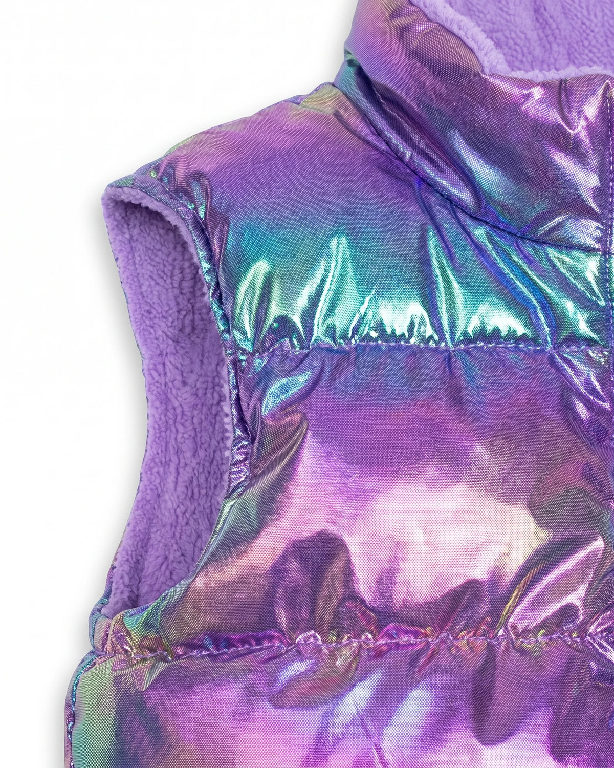 Amethyst Reversible Knit Vest — detail2
