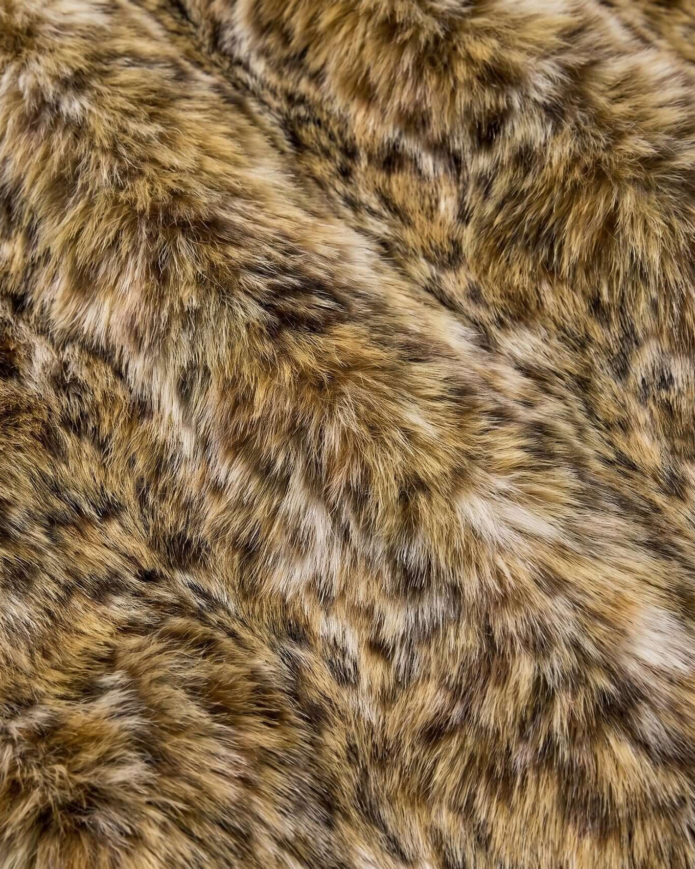 Close-up of brown fur texture