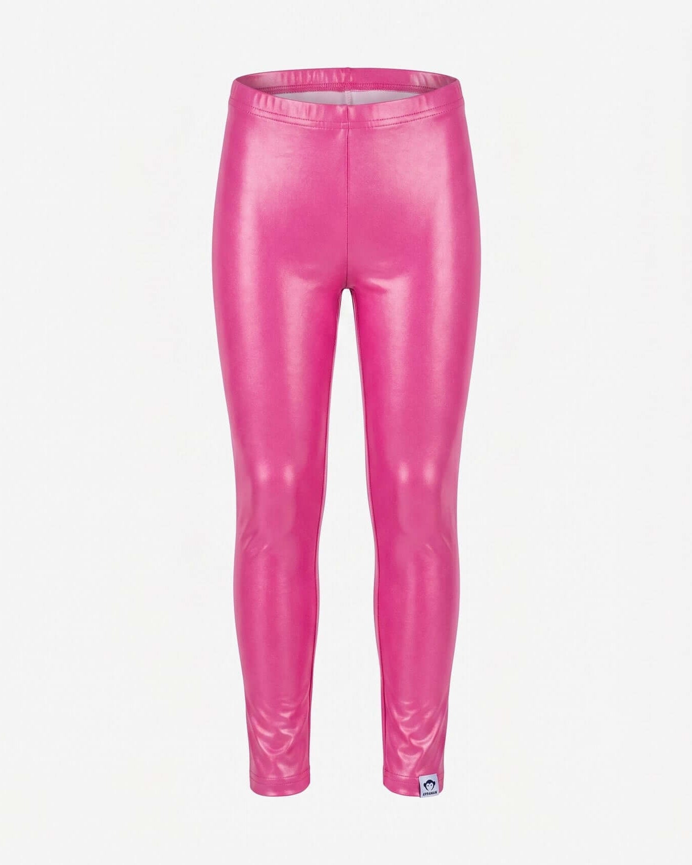 Pink leggings on a white background