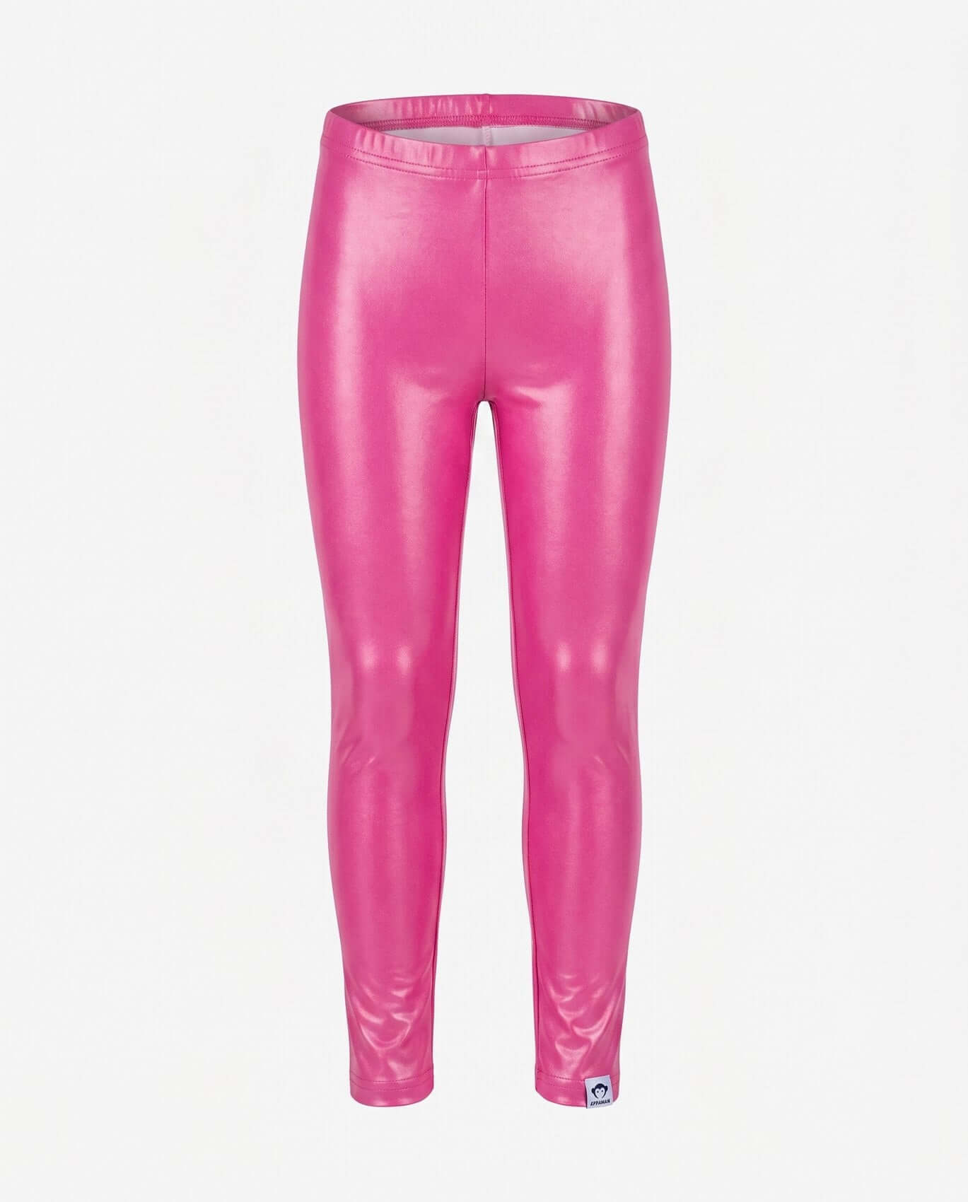 Pink leggings on a white background