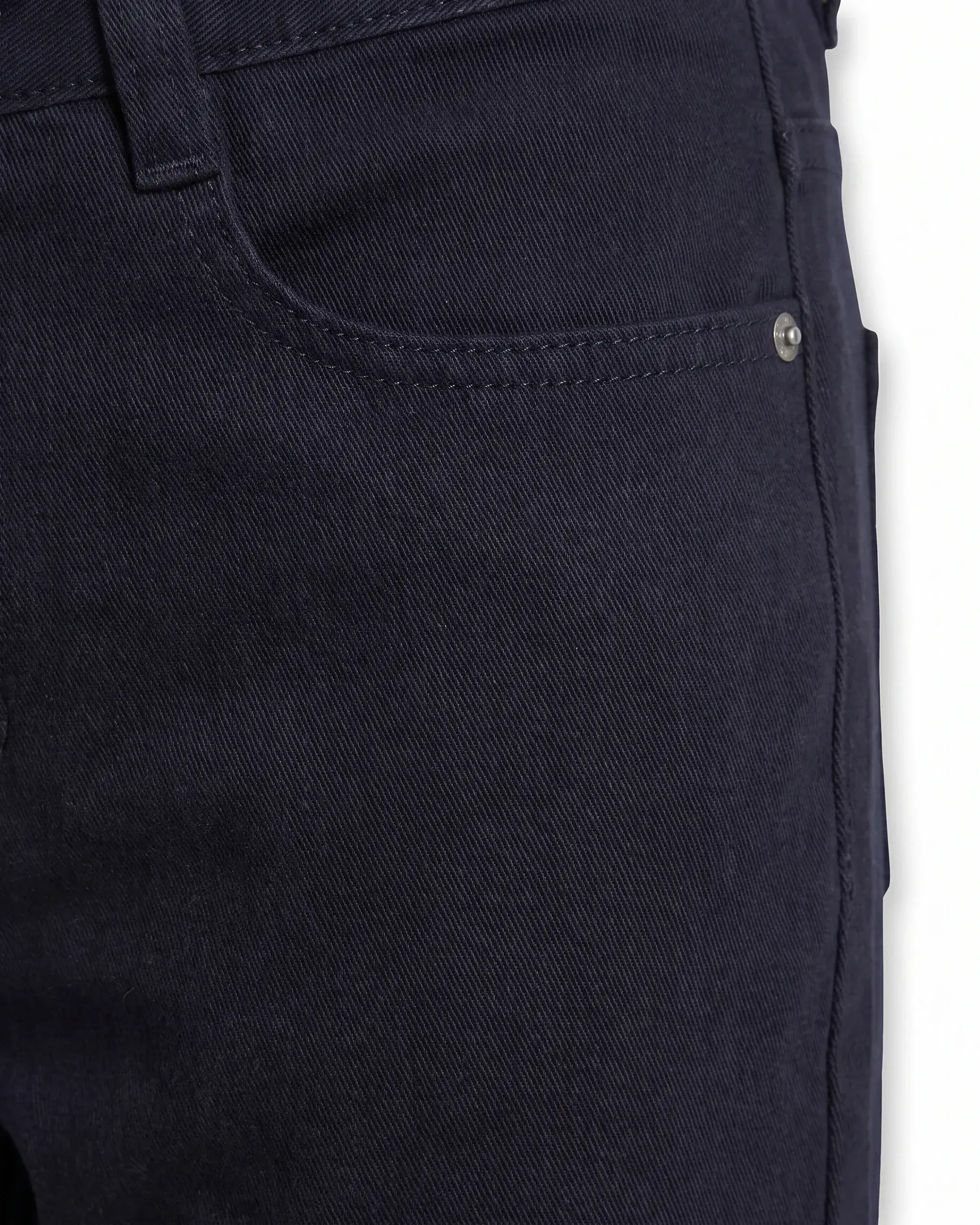 Navy Blue Commuter Twill Pants — detail2