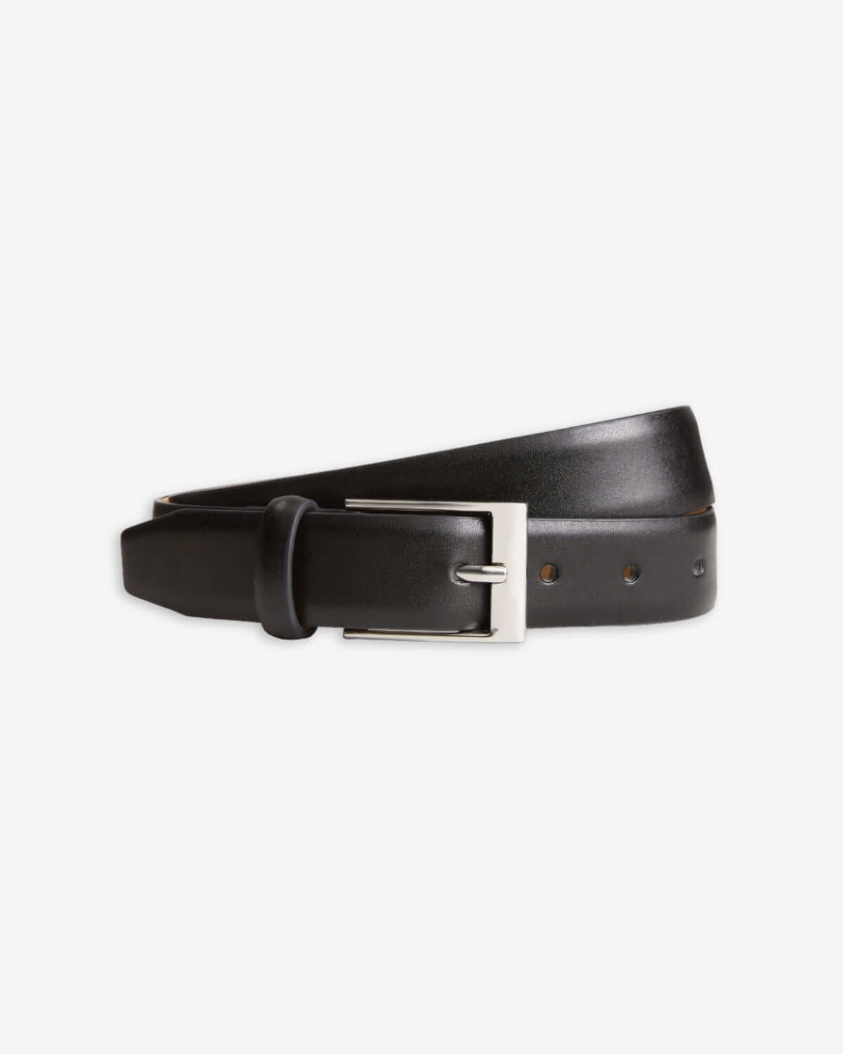 Kids 2-Pack Belt Bundle featuring a stylish black leather belt with a sleek buckle.