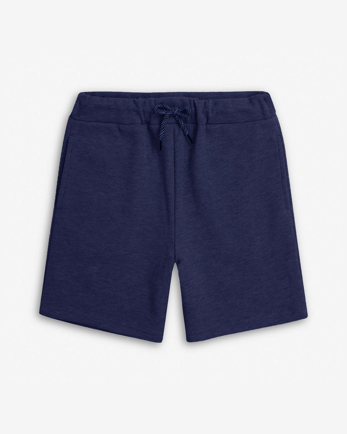 Black & Navy Sea Breeze Shorts 2-Pack in navy color with drawstring waistband and pockets.