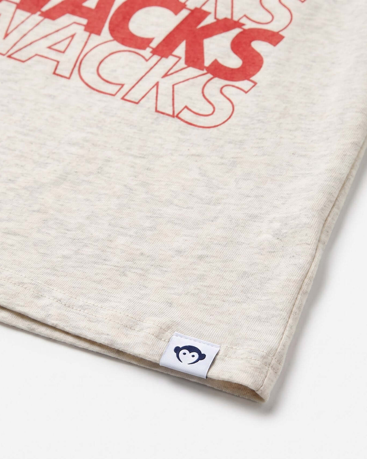 Snacks Graphic Long Sleeve Tee featuring a cool graphic design on a soft cloud heather base. Perfect for active kids.