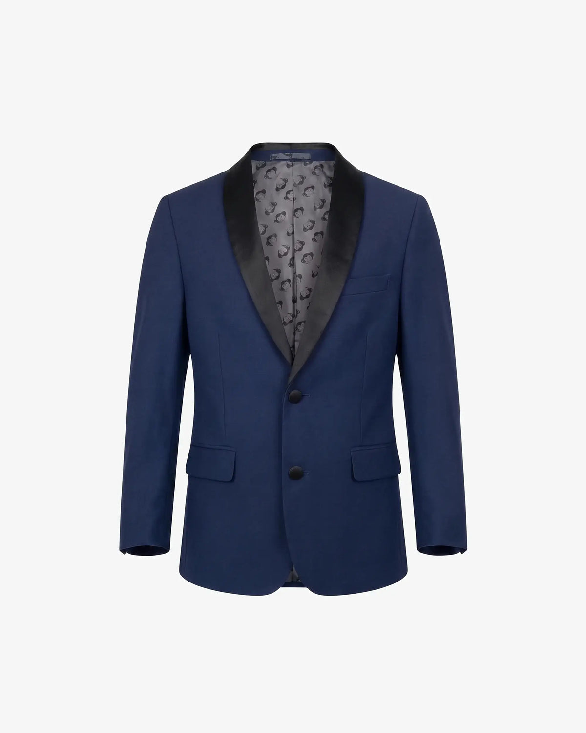 Navy Blue Tuxedo Jacket — front