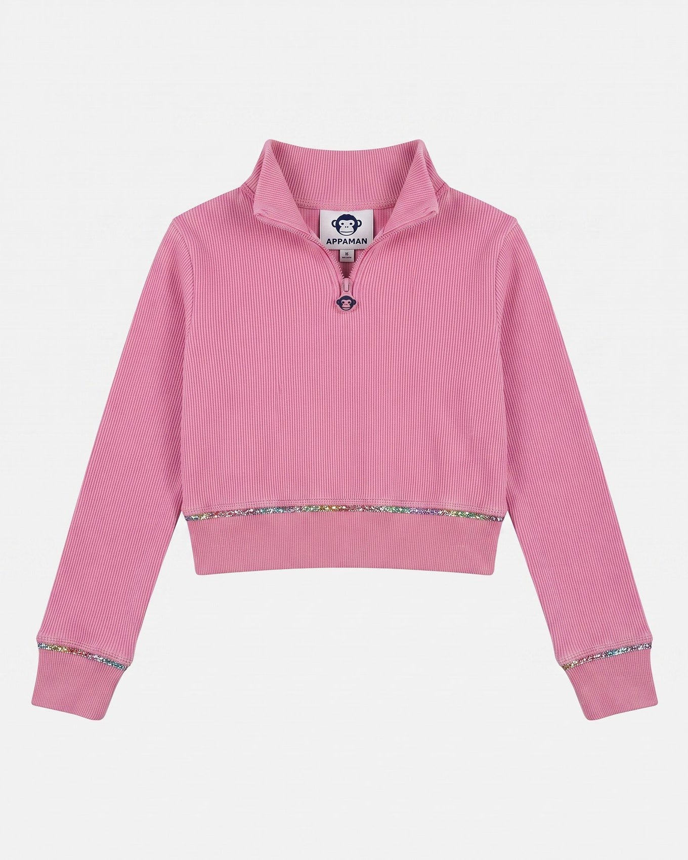 appaman-girls-kids-zip-hoodie-argyle-pink-burgundy-detail-03 — front (ghost-mannequin)
