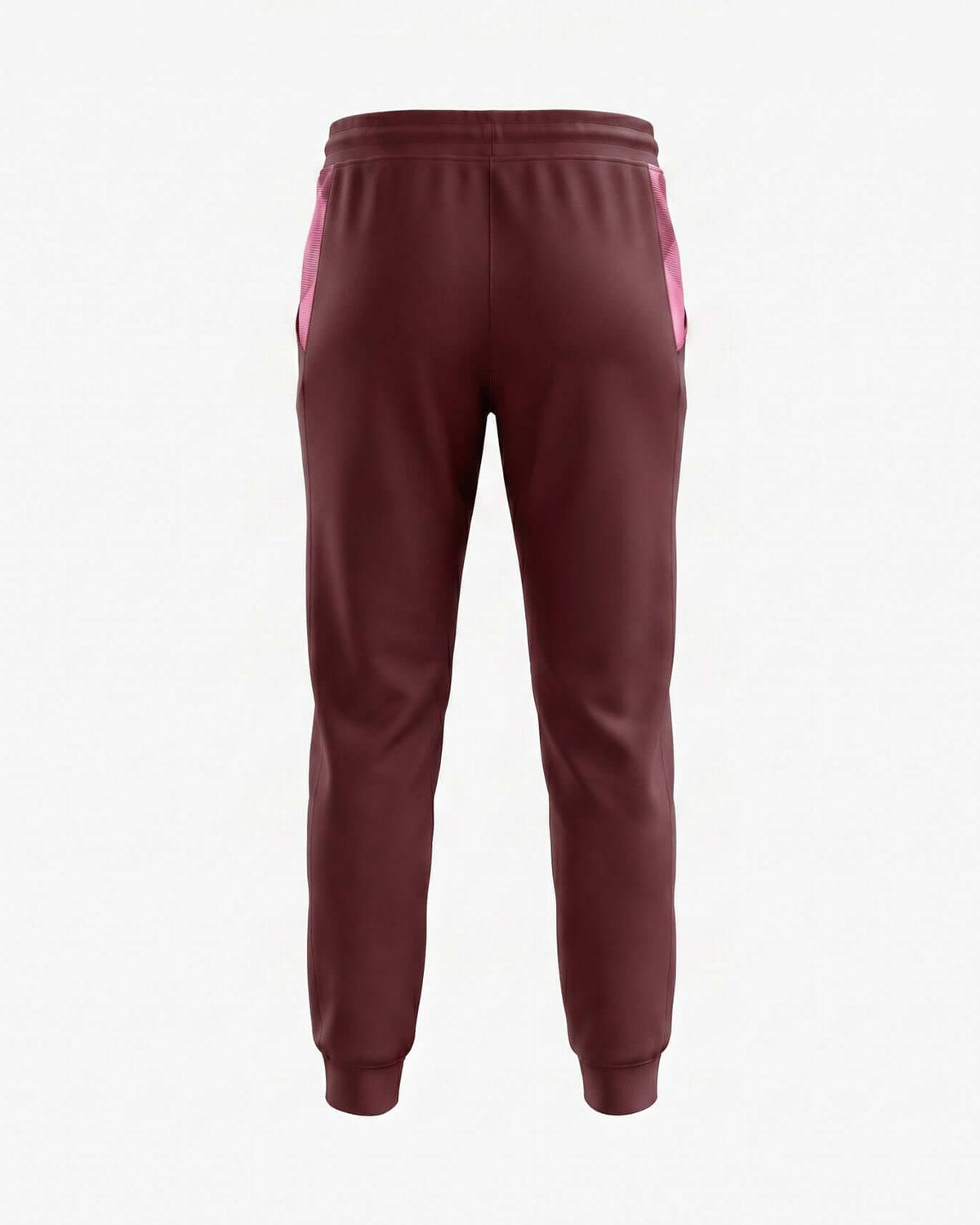 Berry Stanton Joggers shown in a bold berry hue, featuring a tapered leg and elastic waistband for kids' comfort.