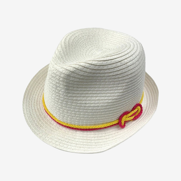 Appaman Best Quality Kids Clothing Accessories Spring Vibes Fedora | White