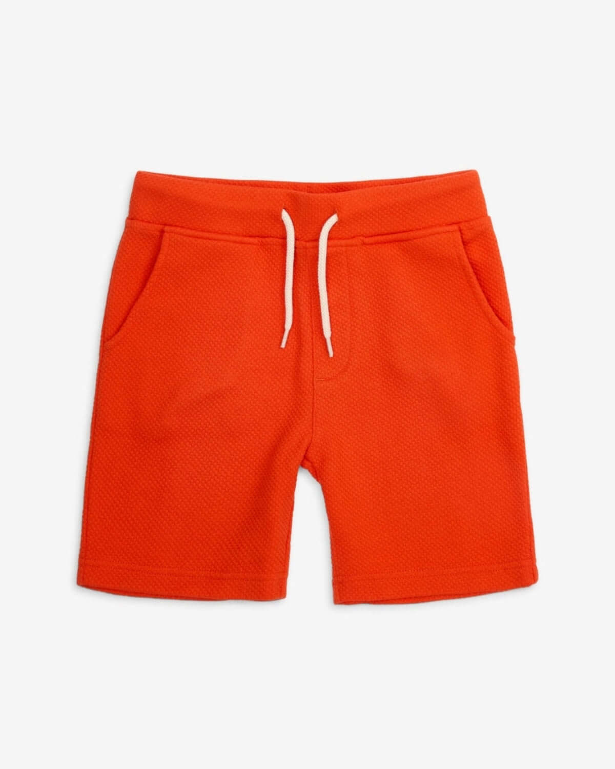 Vibrant orange Preston Shorts for kids, comfy and stylish for boys and girls—perfect for playtime or lounging!