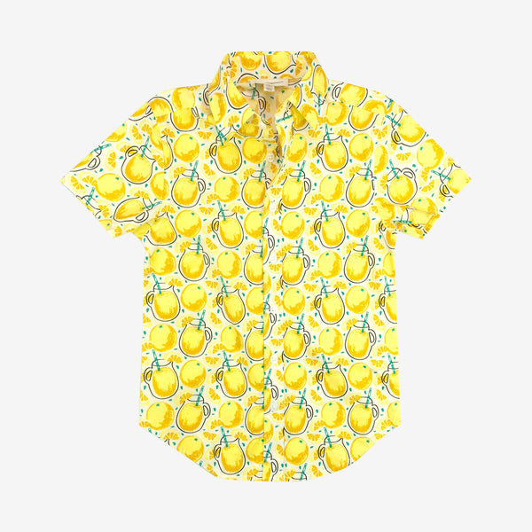 Appaman Best Quality Kids Clothing boys tops Day Party Shirt | Lemonade