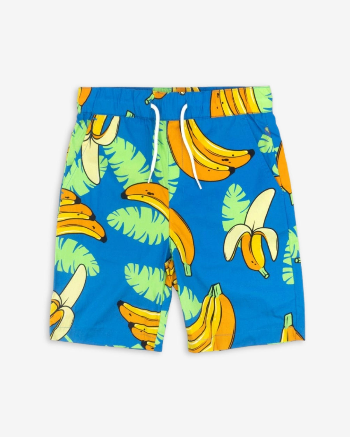 Boys' Bananas Resort Shorts in vibrant blue, perfect for adventurous kids ready for summer fun!