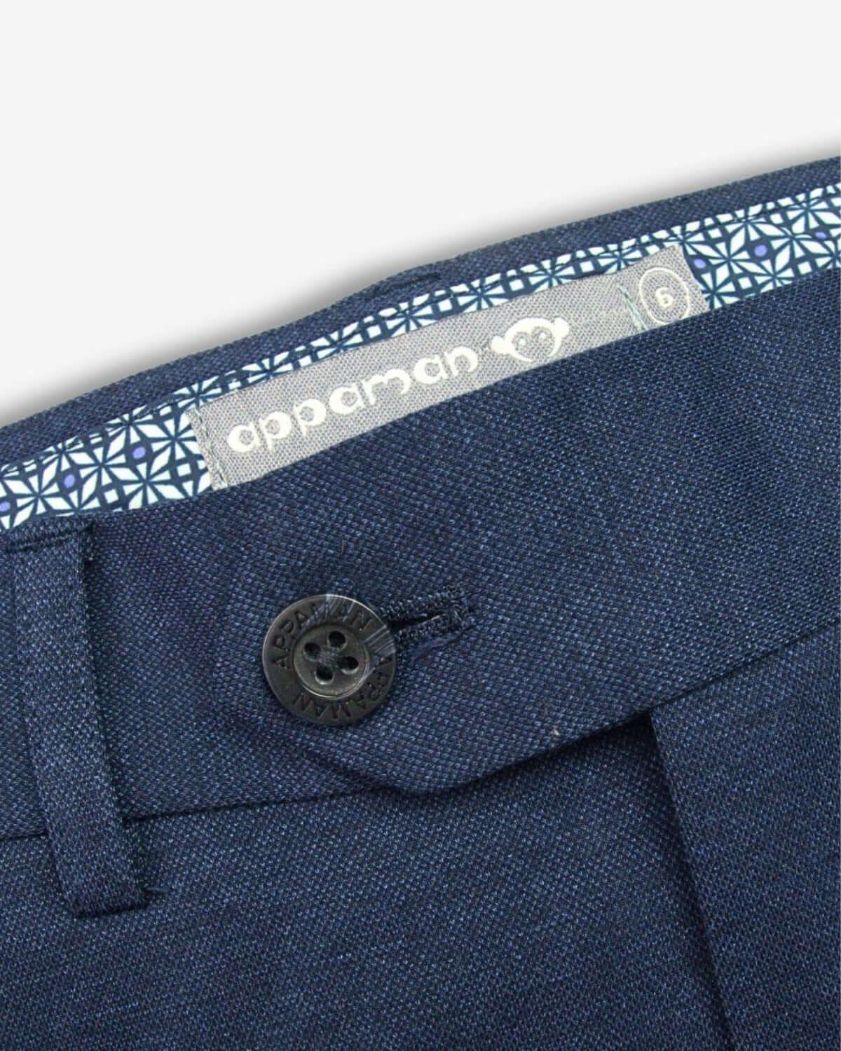 Appaman's stylish boys' dress pants with adjustable waistband and chic pocket detailing, ideal for back-to-school flair!