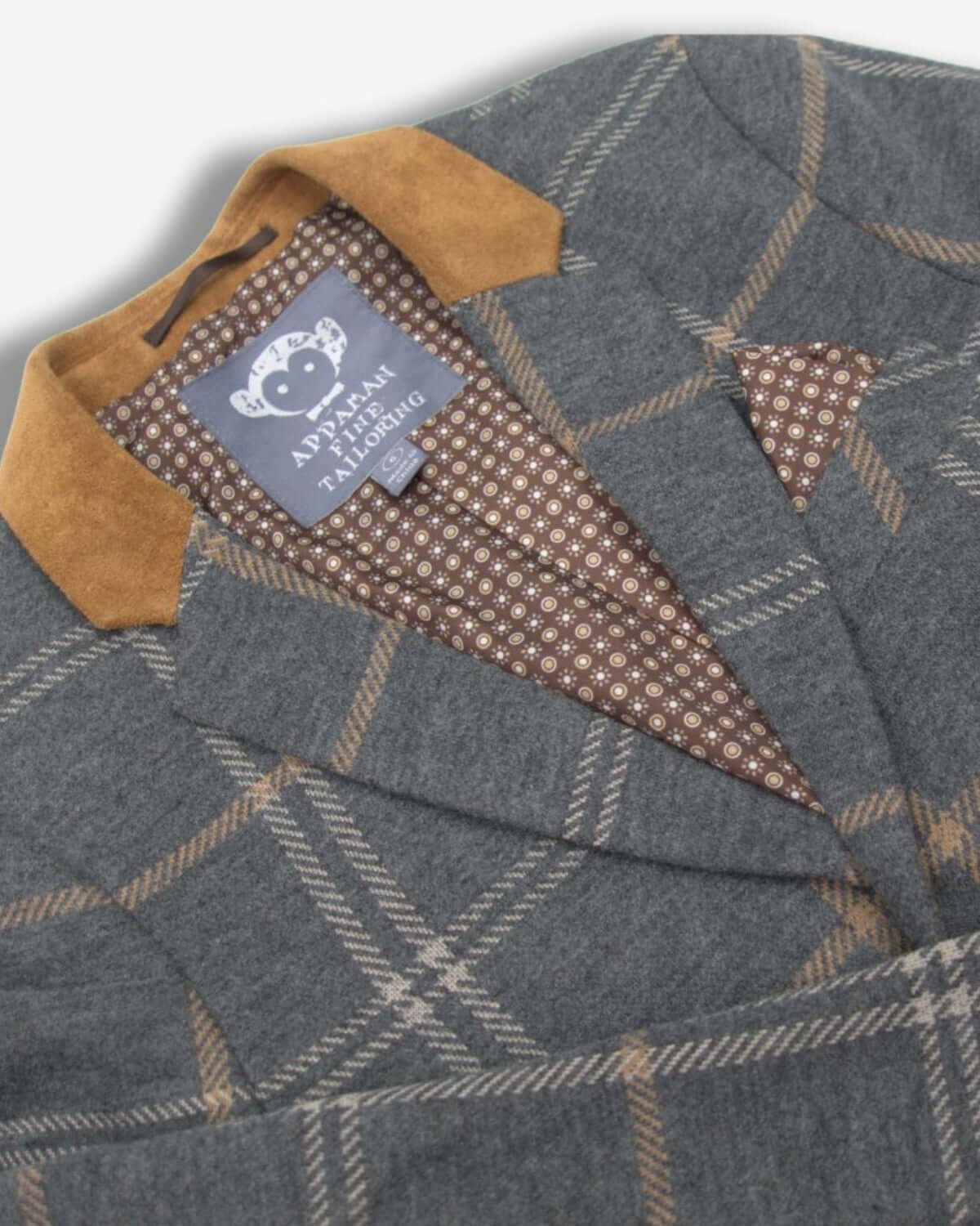 Stylish Appaman Smoky Windowpane Club Jacket for kids—classic charm with modern flair. Perfect for sophisticated little gents!