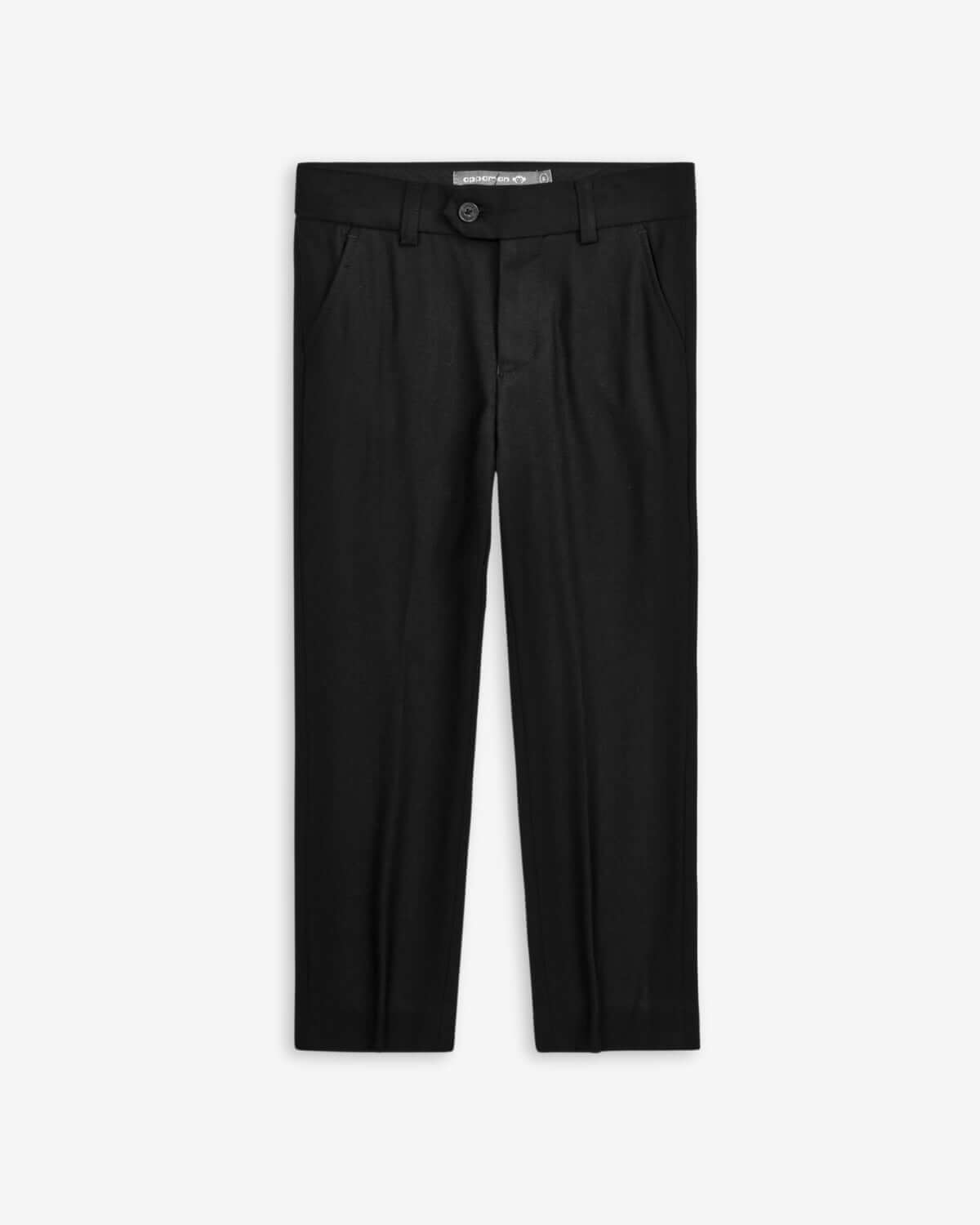 Black Suit Pants - slim-fit black dress pants designed for sophistication and comfort.