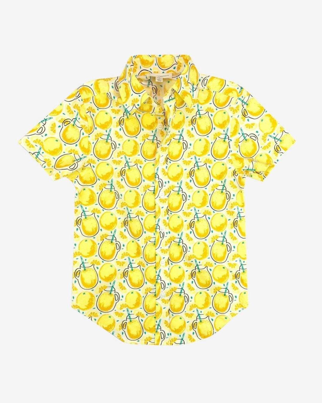 Vibrant lemonade day shirt for kids—stylish boys and girls clothes, perfect for back-to-school fun!