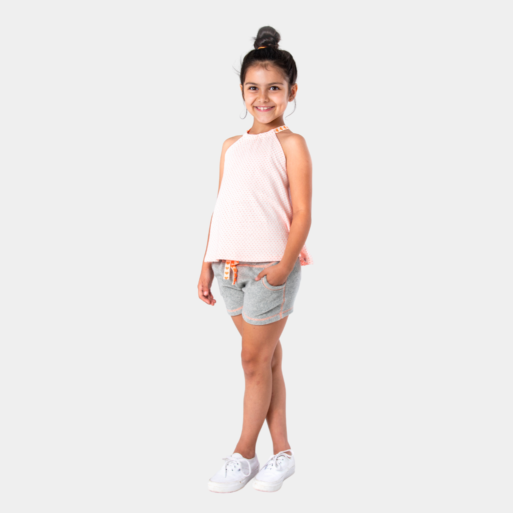 Appaman Best Quality Kids Clothing girls shorts Majorca Shorts | Grey