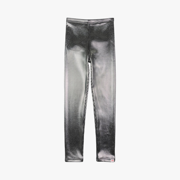 Appaman Best Quality Kids Clothing Leggings | Silver Illusion