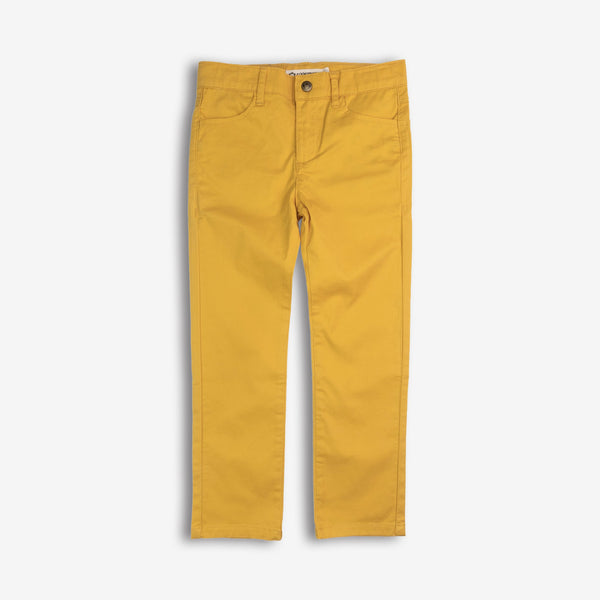 Appaman Best Quality Kids Clothing Skinny Twill Pant | Goldenrod