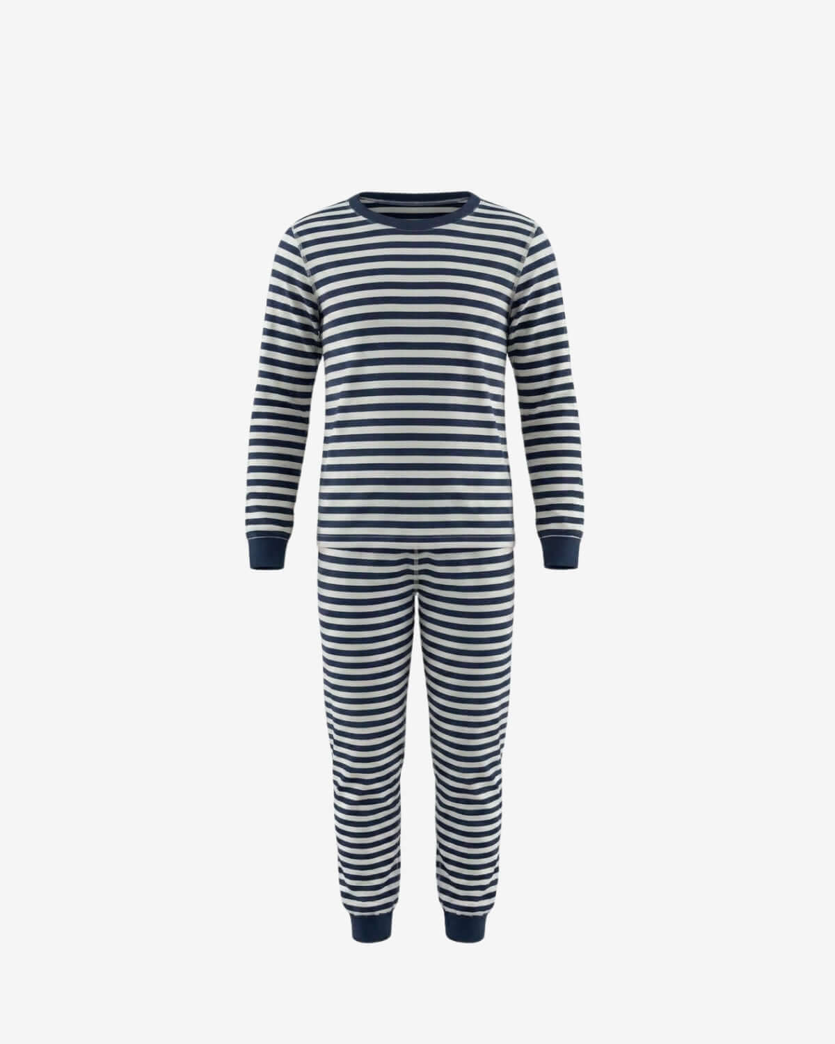 Striped onesie on a white background