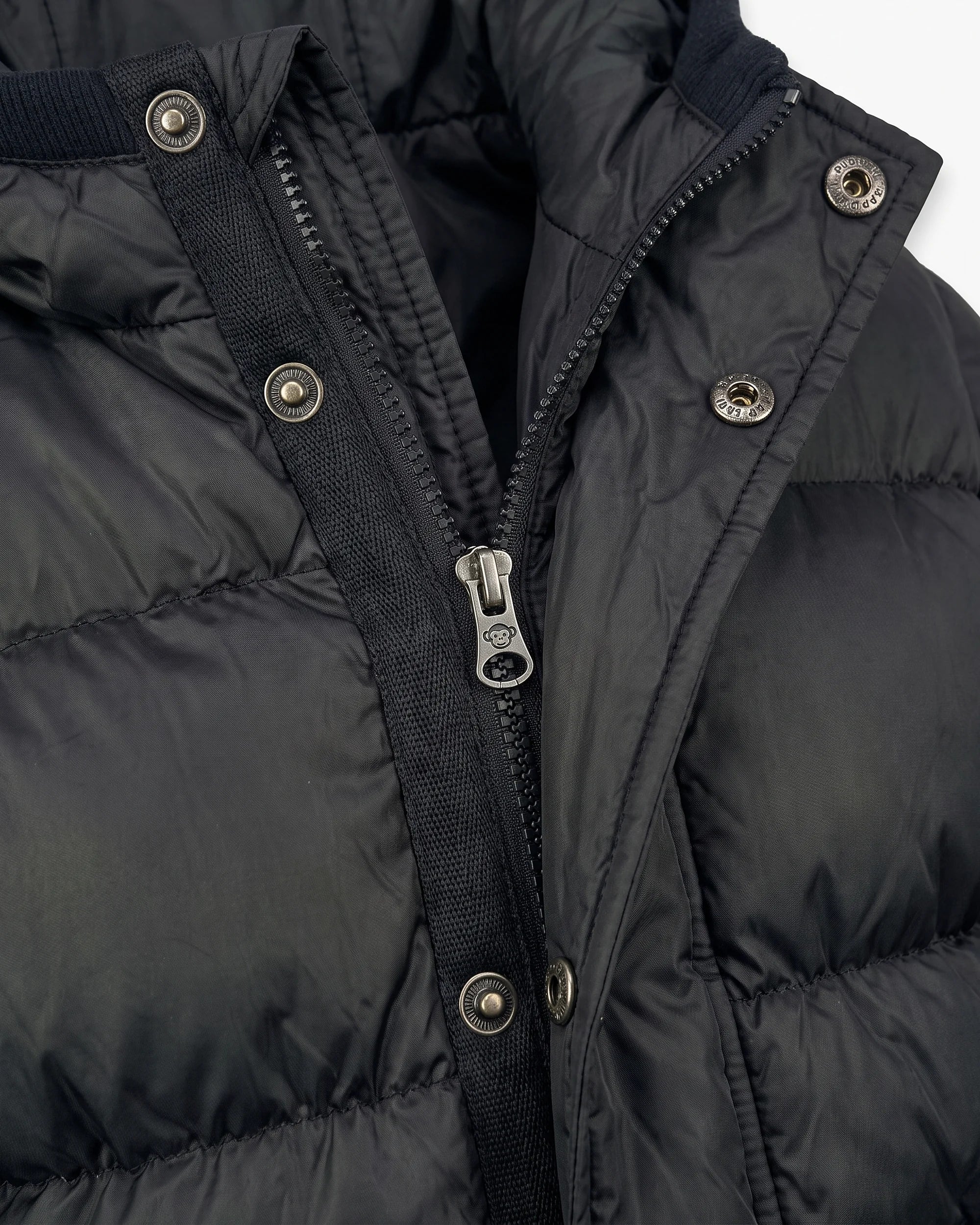 Black Puffy Coat — detail1